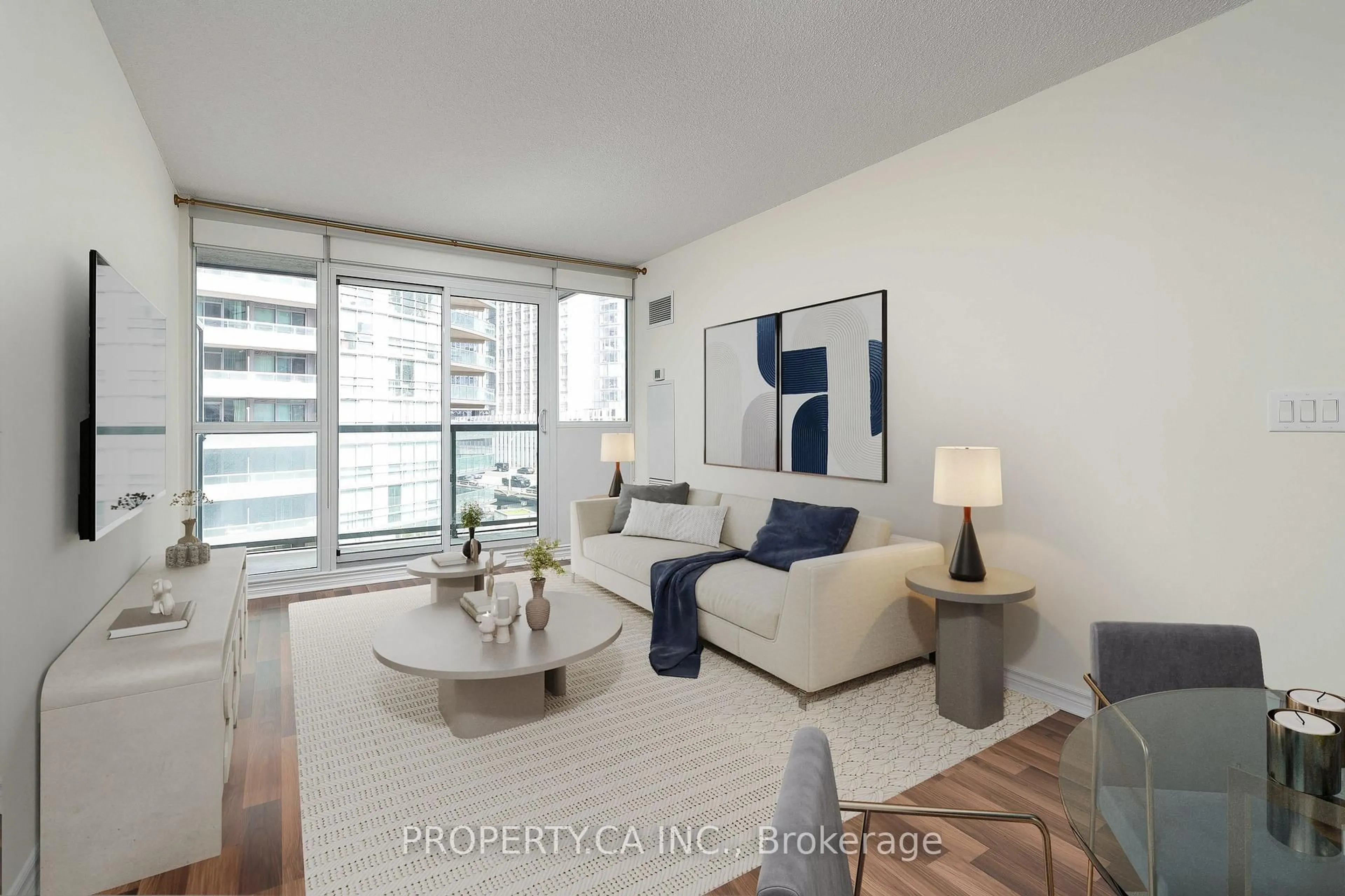 Living room with furniture, unknown for 25 Lower Simcoe St #803, Toronto Ontario M5J 3A1
