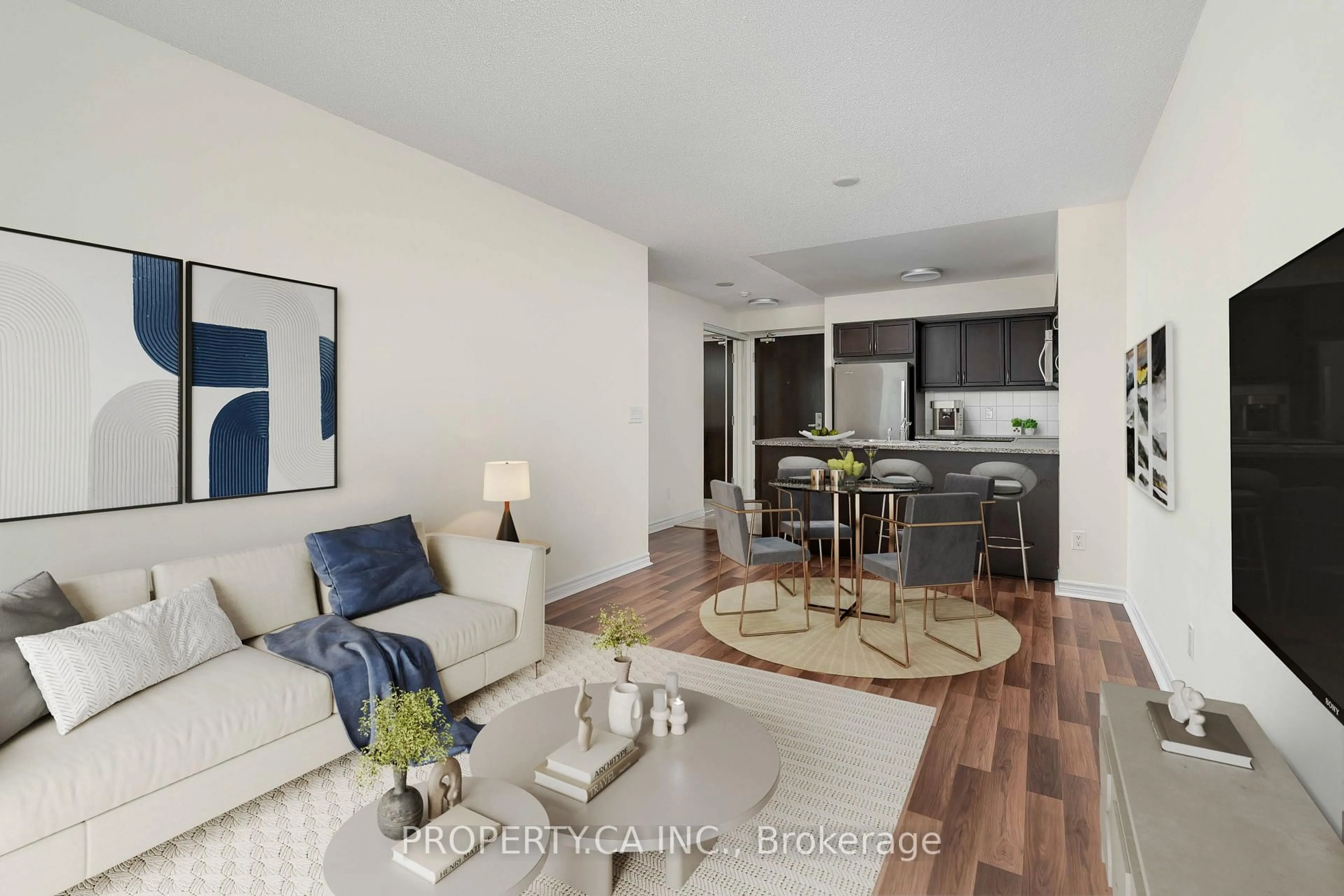 Living room with furniture, unknown for 25 Lower Simcoe St #803, Toronto Ontario M5J 3A1