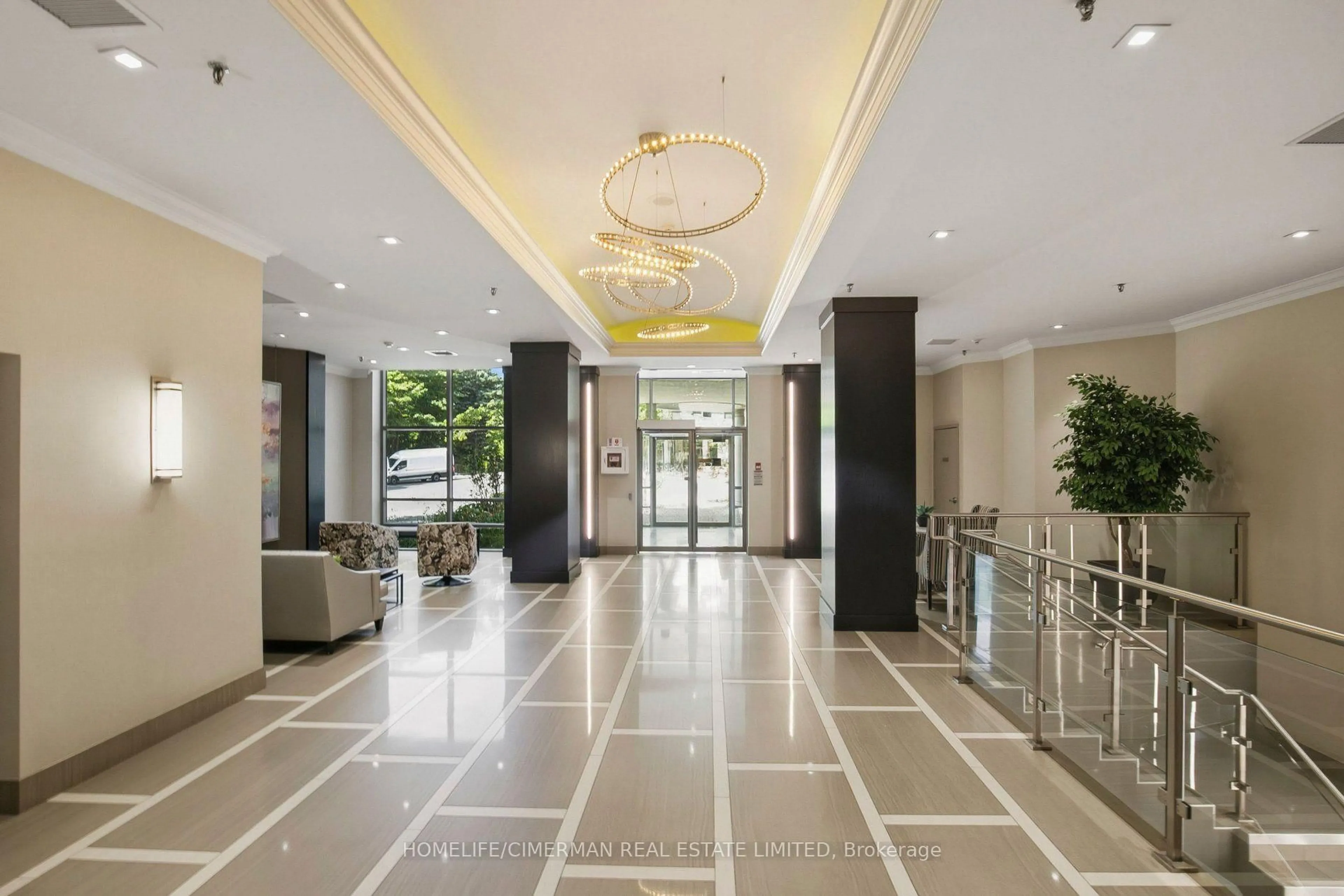 Lobby for 195 Wynford Dr #1207, Toronto Ontario M3C 3P3