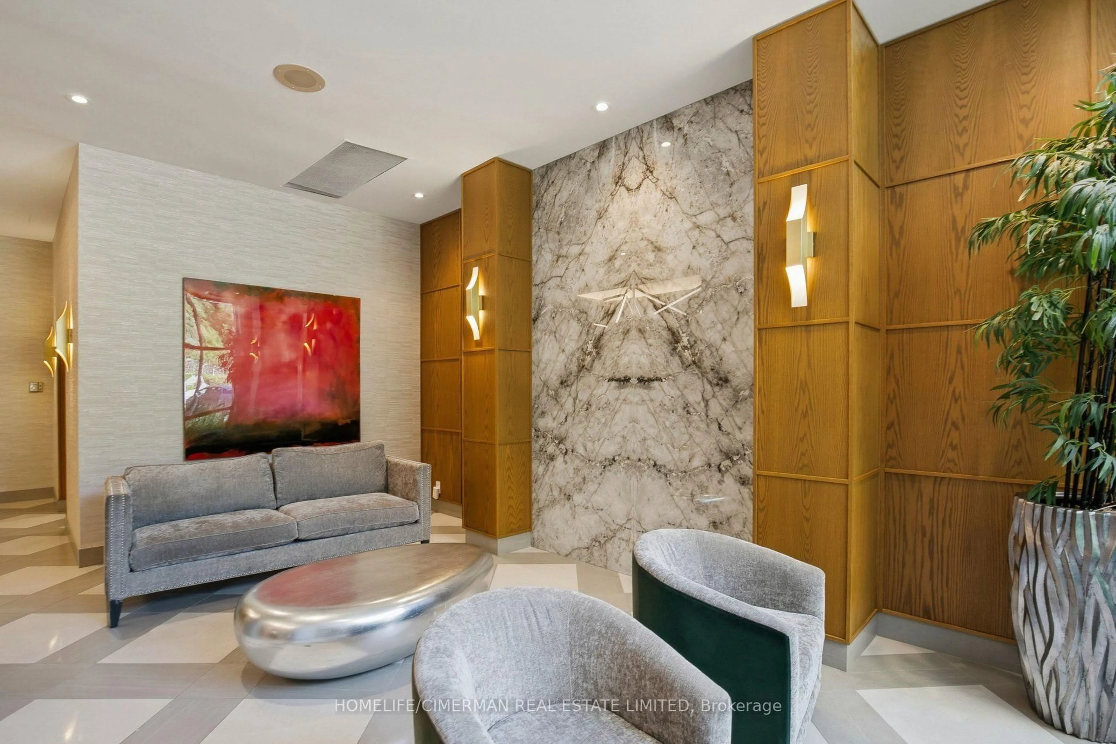 Lobby for 195 Wynford Dr #1207, Toronto Ontario M3C 3P3
