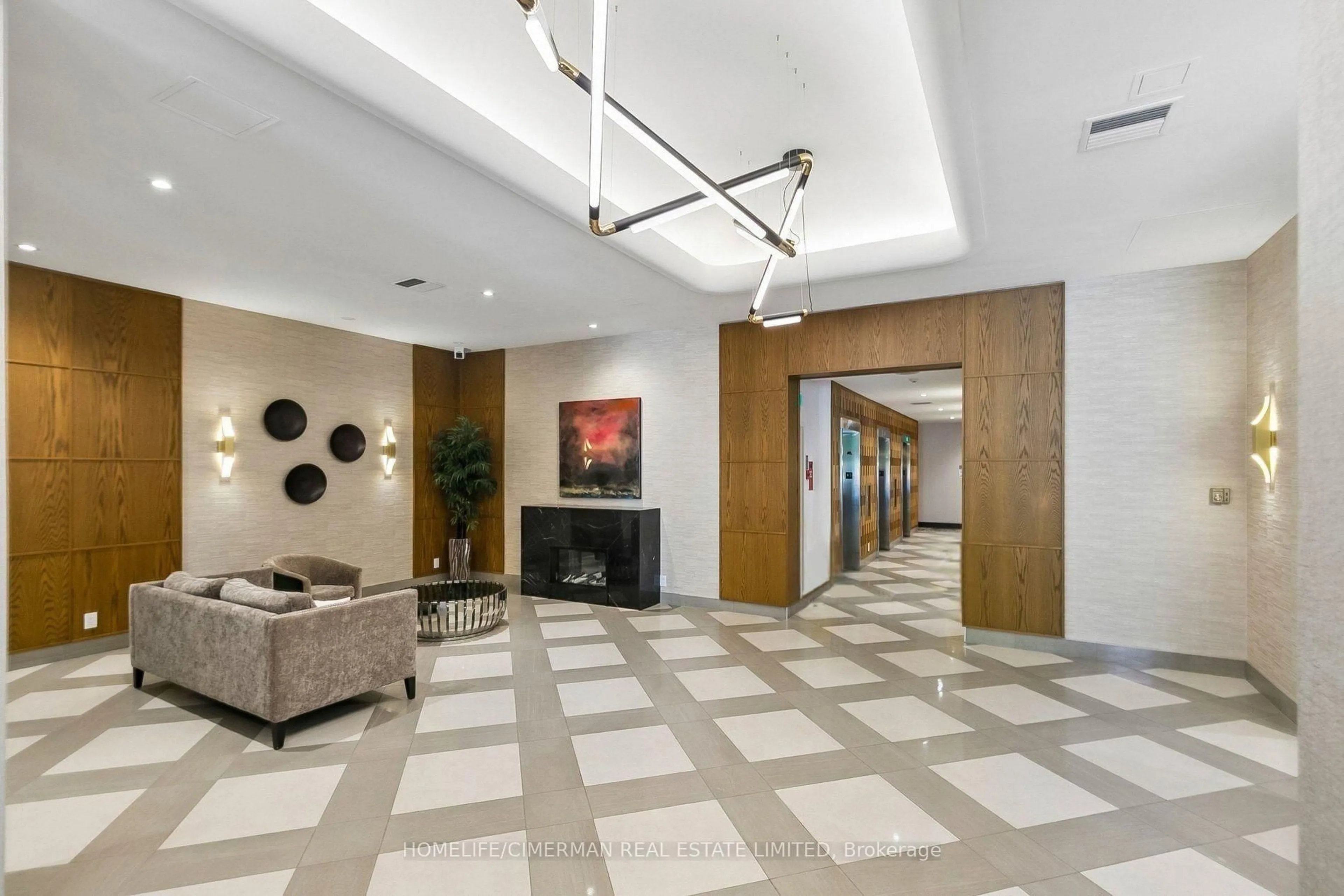 Lobby for 195 Wynford Dr #1207, Toronto Ontario M3C 3P3