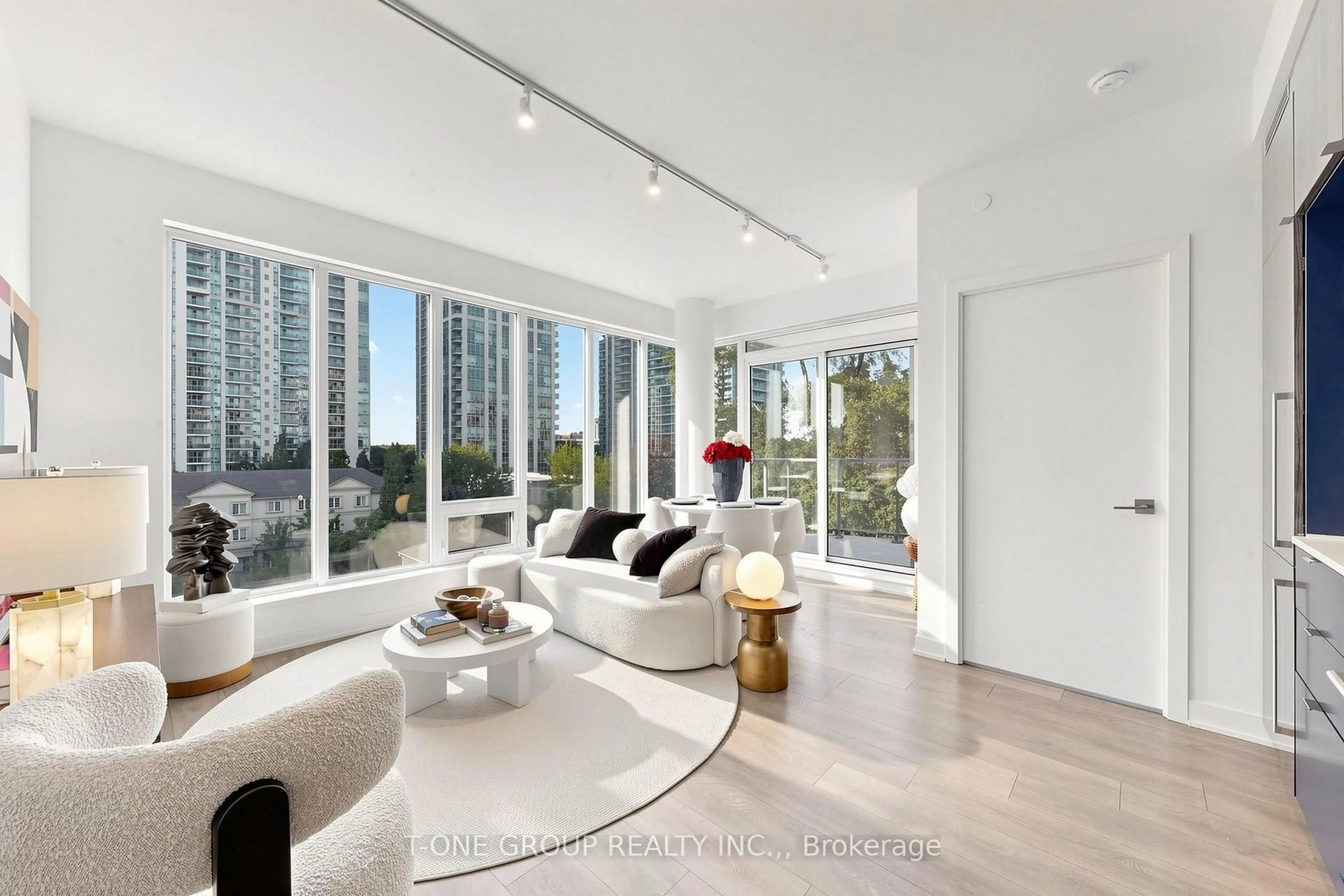 Living room with furniture, unknown for 28 Avondale Ave #502, Toronto Ontario M2N 0K2