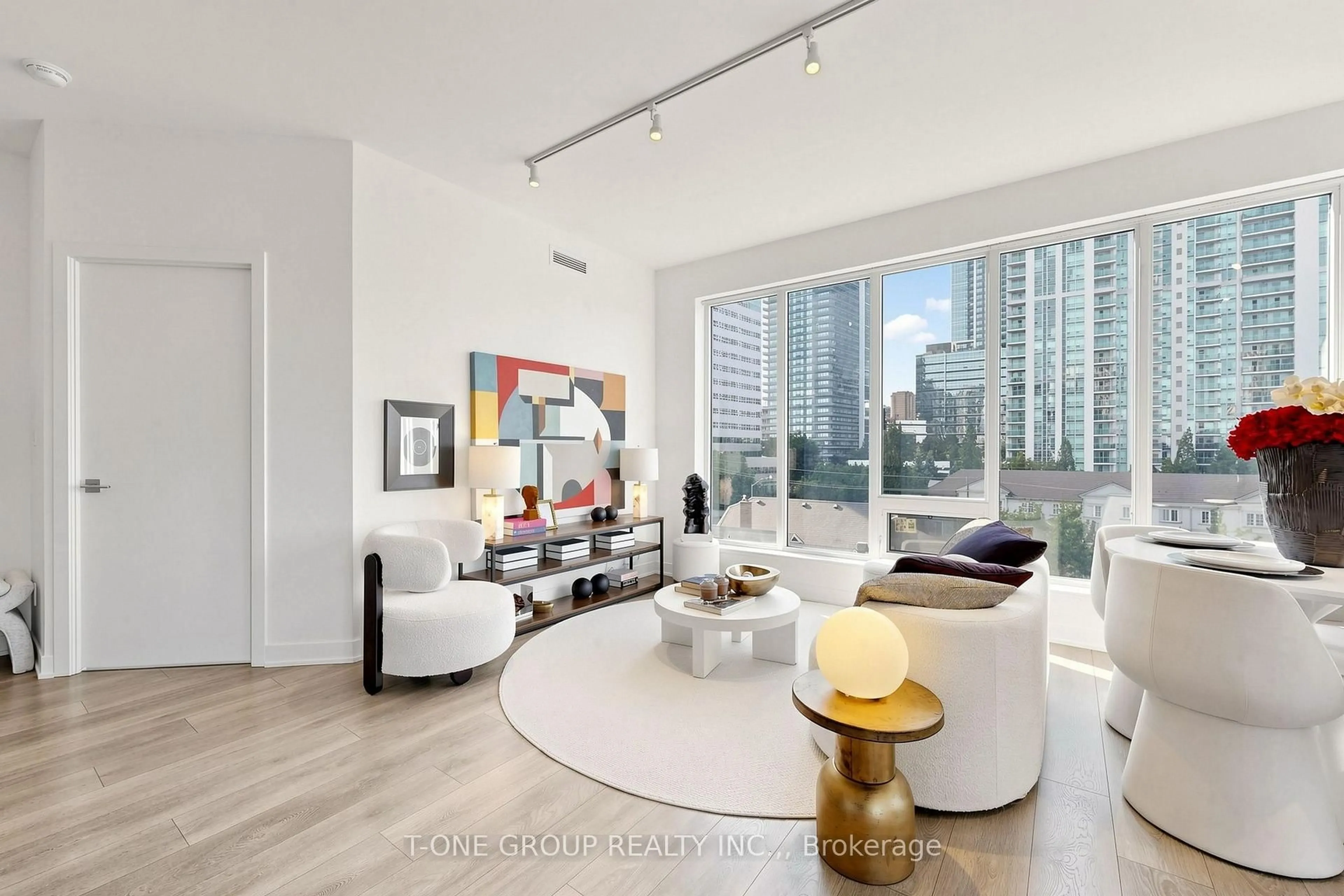 Living room with furniture, unknown for 28 Avondale Ave #502, Toronto Ontario M2N 0K2