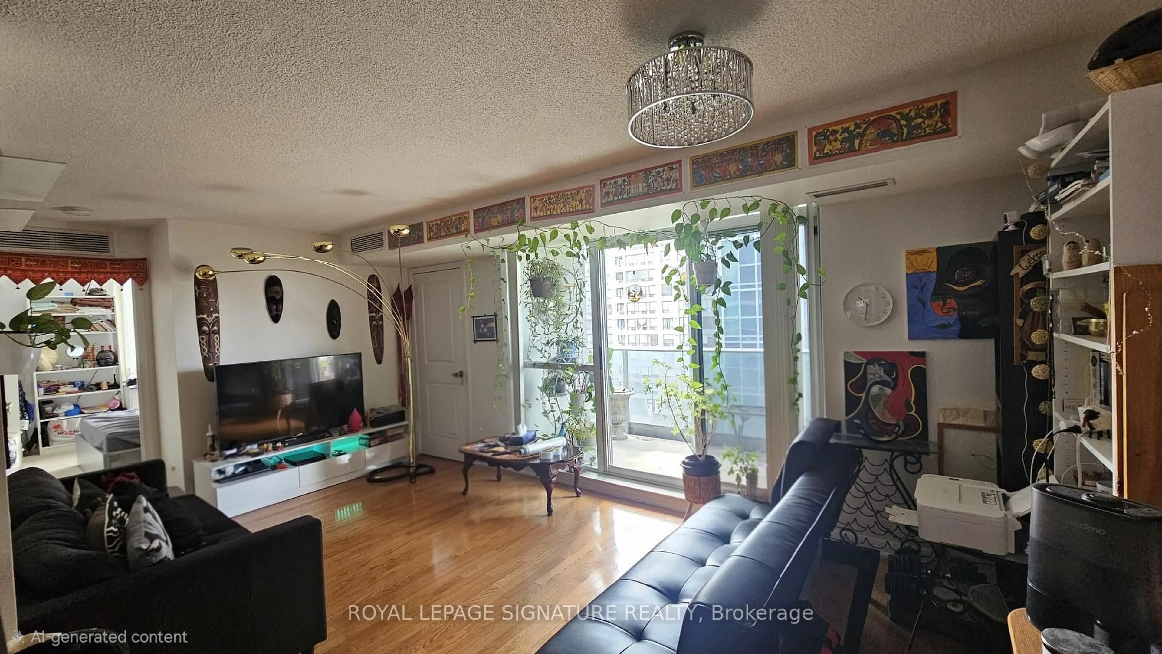 Living room with furniture, unknown for 5793 Yonge St #705, Toronto Ontario M2M 0A9