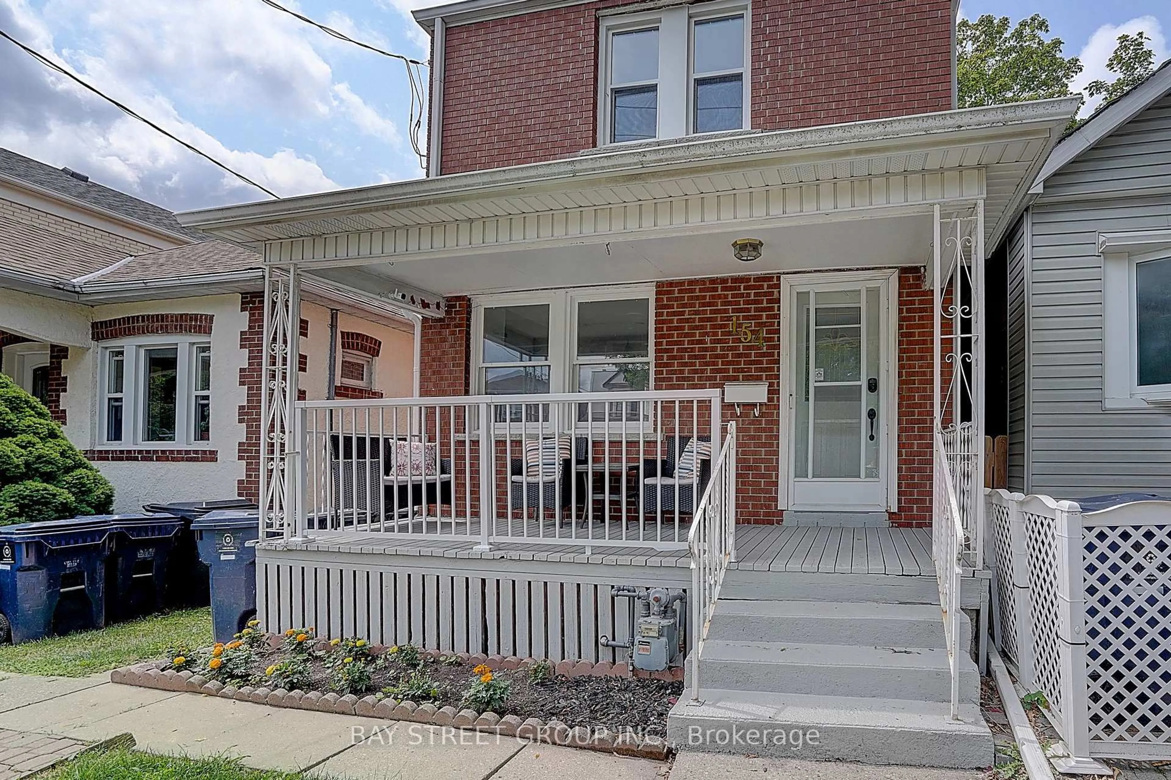 Home with brick exterior material, street for 154 Alameda Ave, Toronto Ontario M6C 3X2