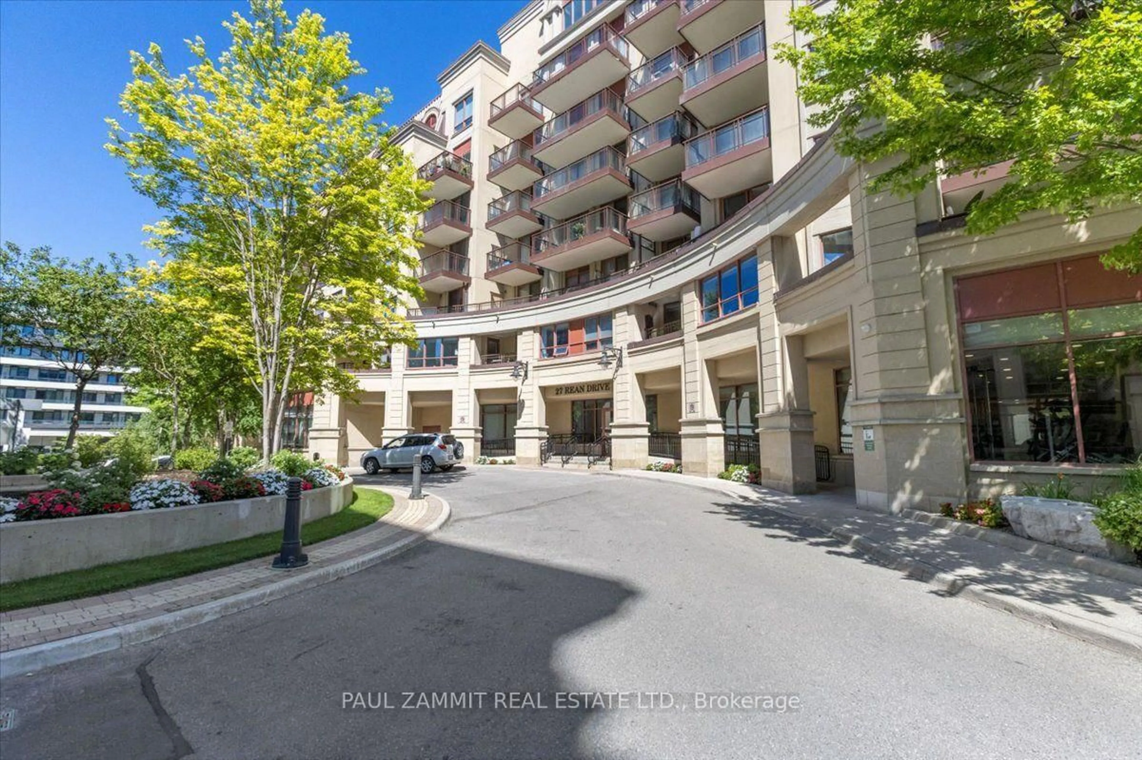 Patio, street for 27 Rean Dr #510, Toronto Ontario M2K 0A6
