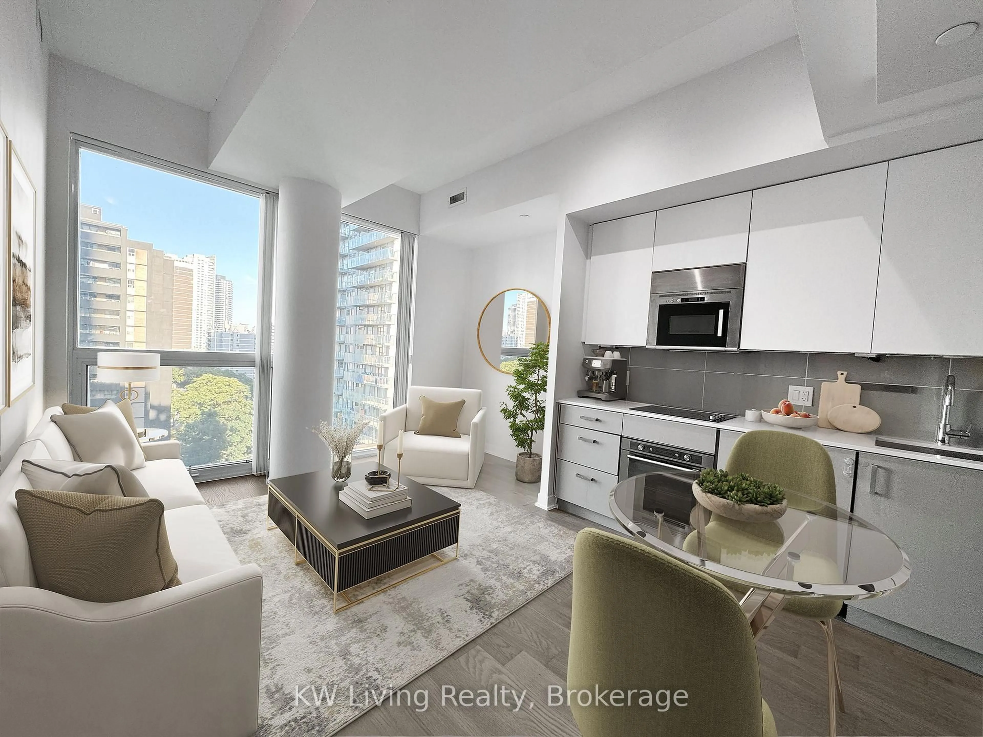 Living room with furniture, unknown for 17 Dundonald St #1006, Toronto Ontario M4Y 0E4