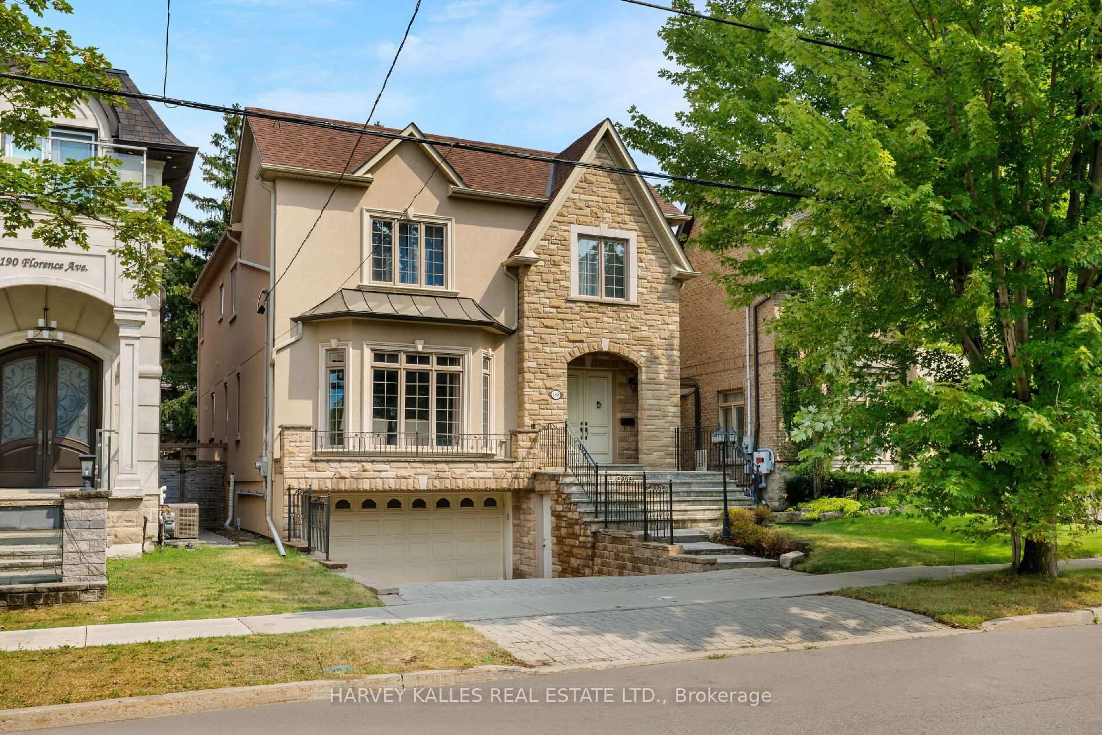 Home with brick exterior material, street for 188 Florence Ave, Toronto Ontario M2N 1G4