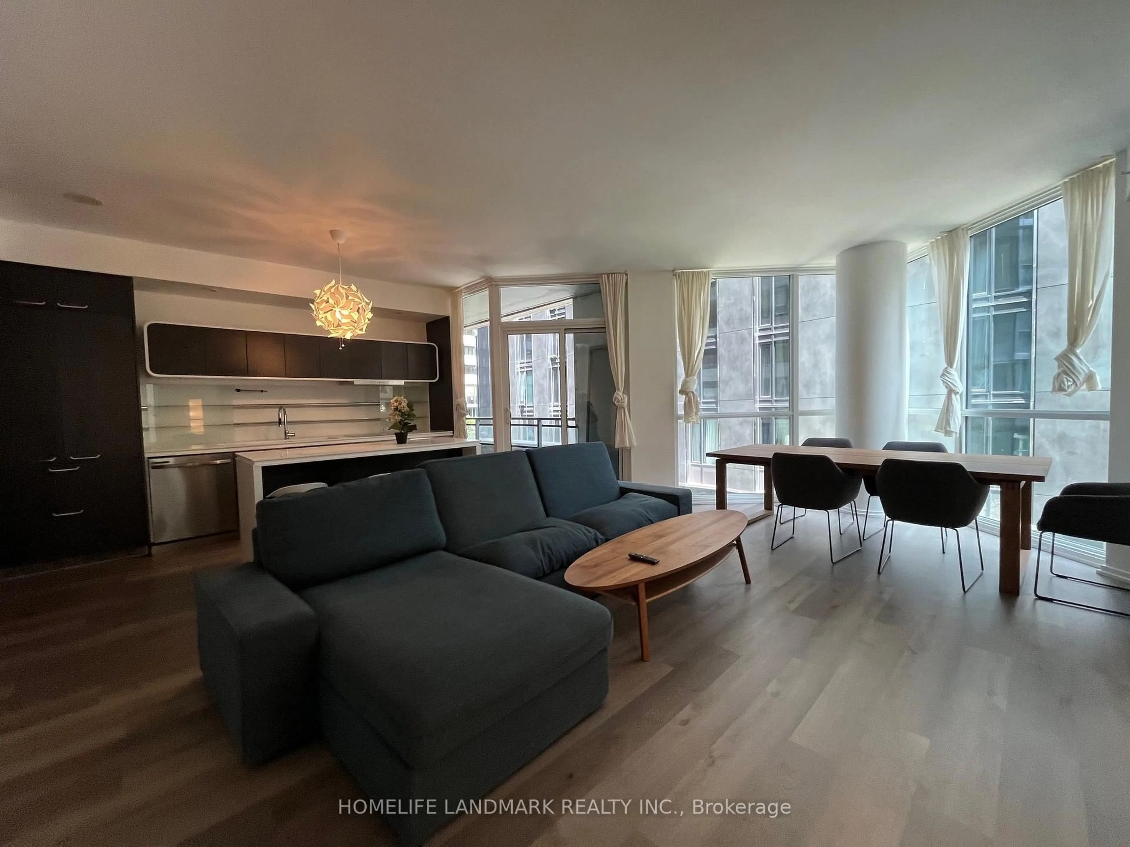 Living room with furniture, unknown for 45 Charles St #311, Toronto Ontario M4Y 1S2