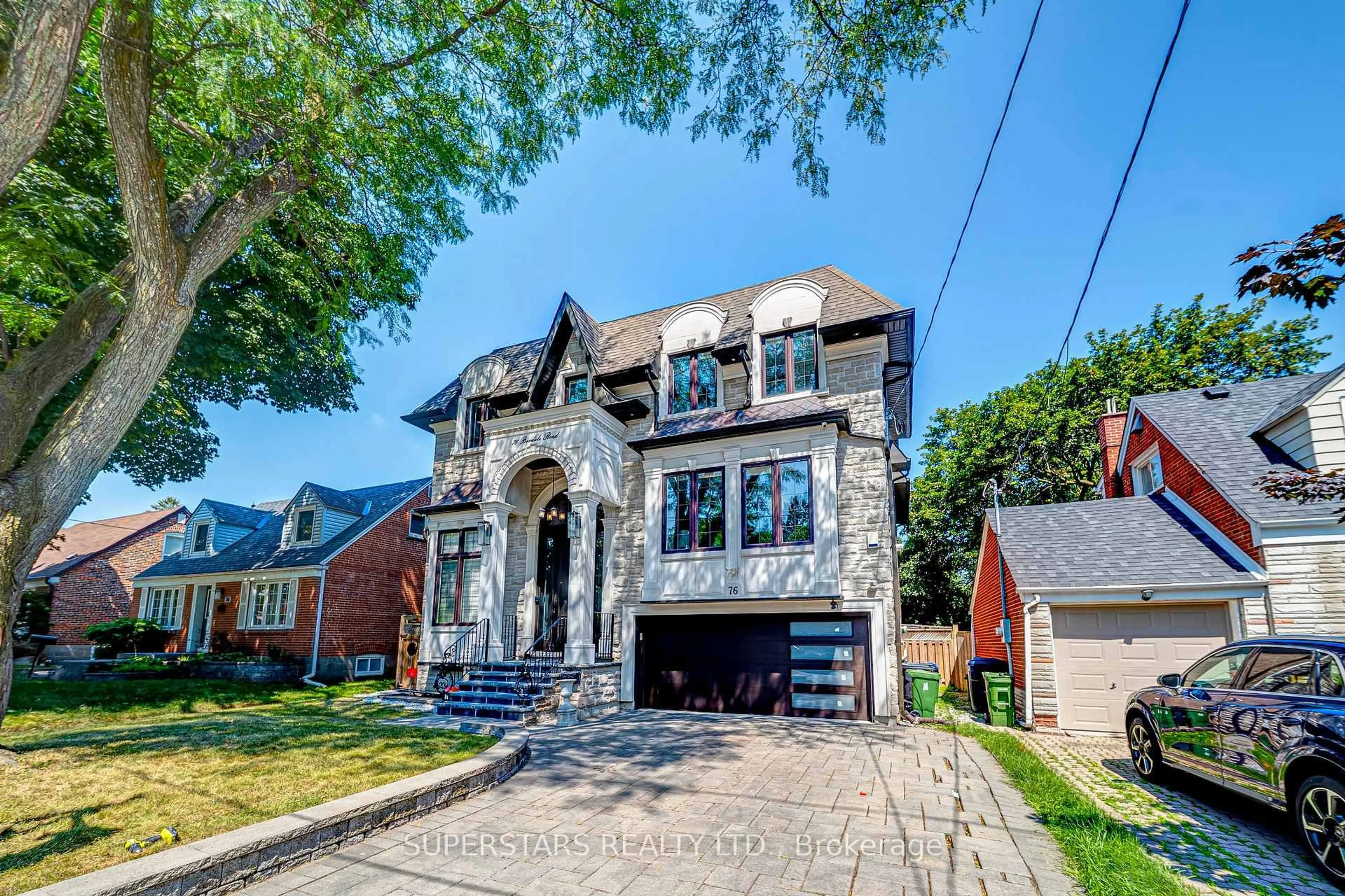 Home with brick exterior material, street for 76 Bevdale Rd, Toronto Ontario M2R 1L7