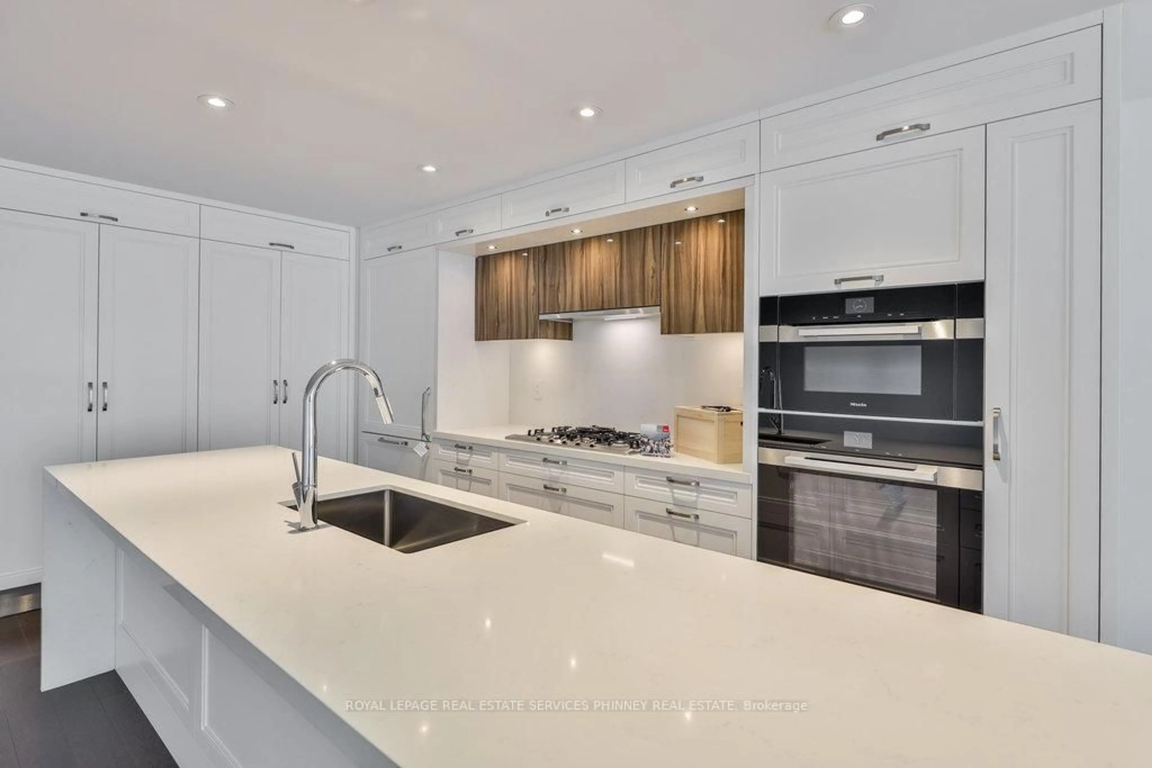 Contemporary kitchen, ceramic/tile floor for 155 Merchants' Wharf #214, Toronto Ontario M5A 0Y4