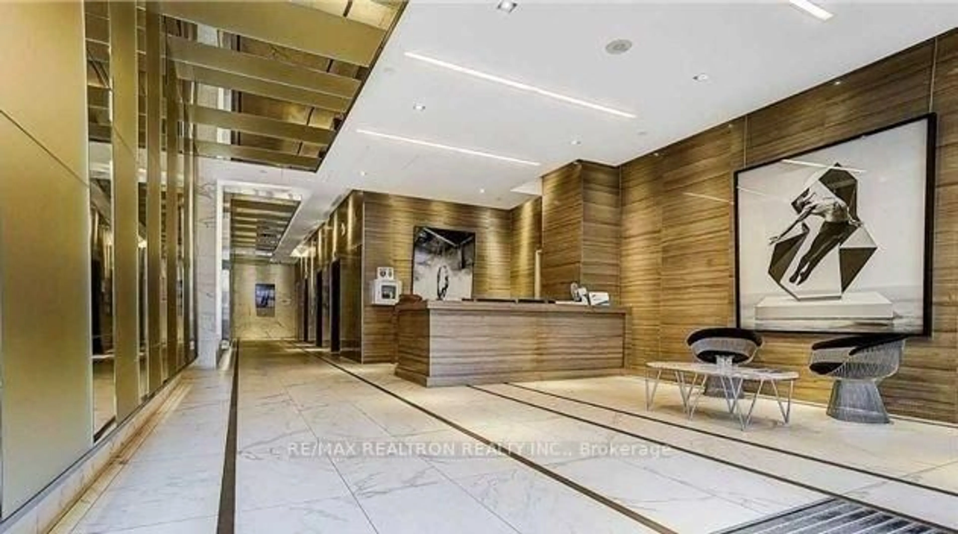Lobby for 1 The Esplanade Dr #2107, Toronto Ontario M5E 0A8