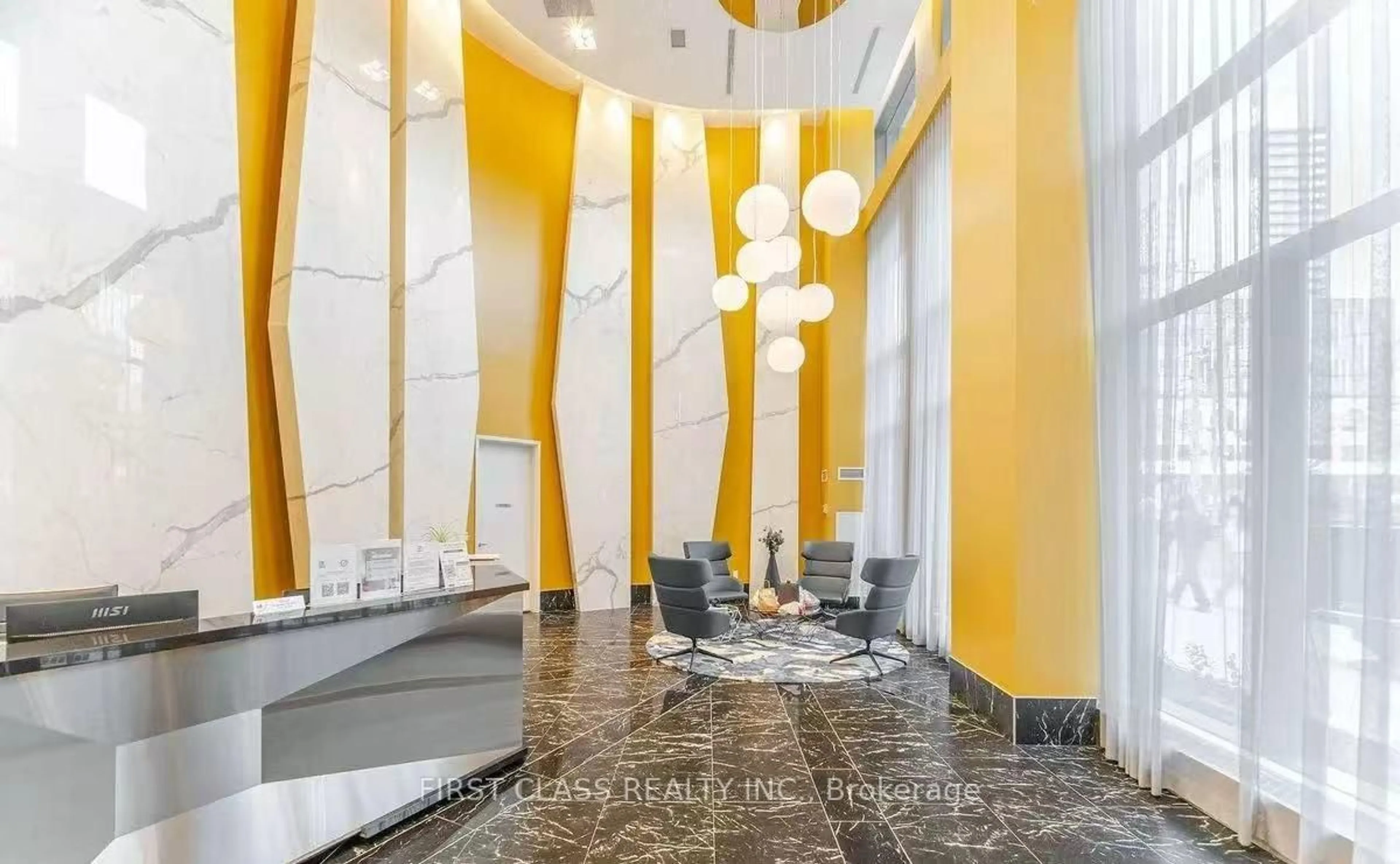 Lobby for 70 Princess St #PH3015, Toronto Ontario M5A 0X6