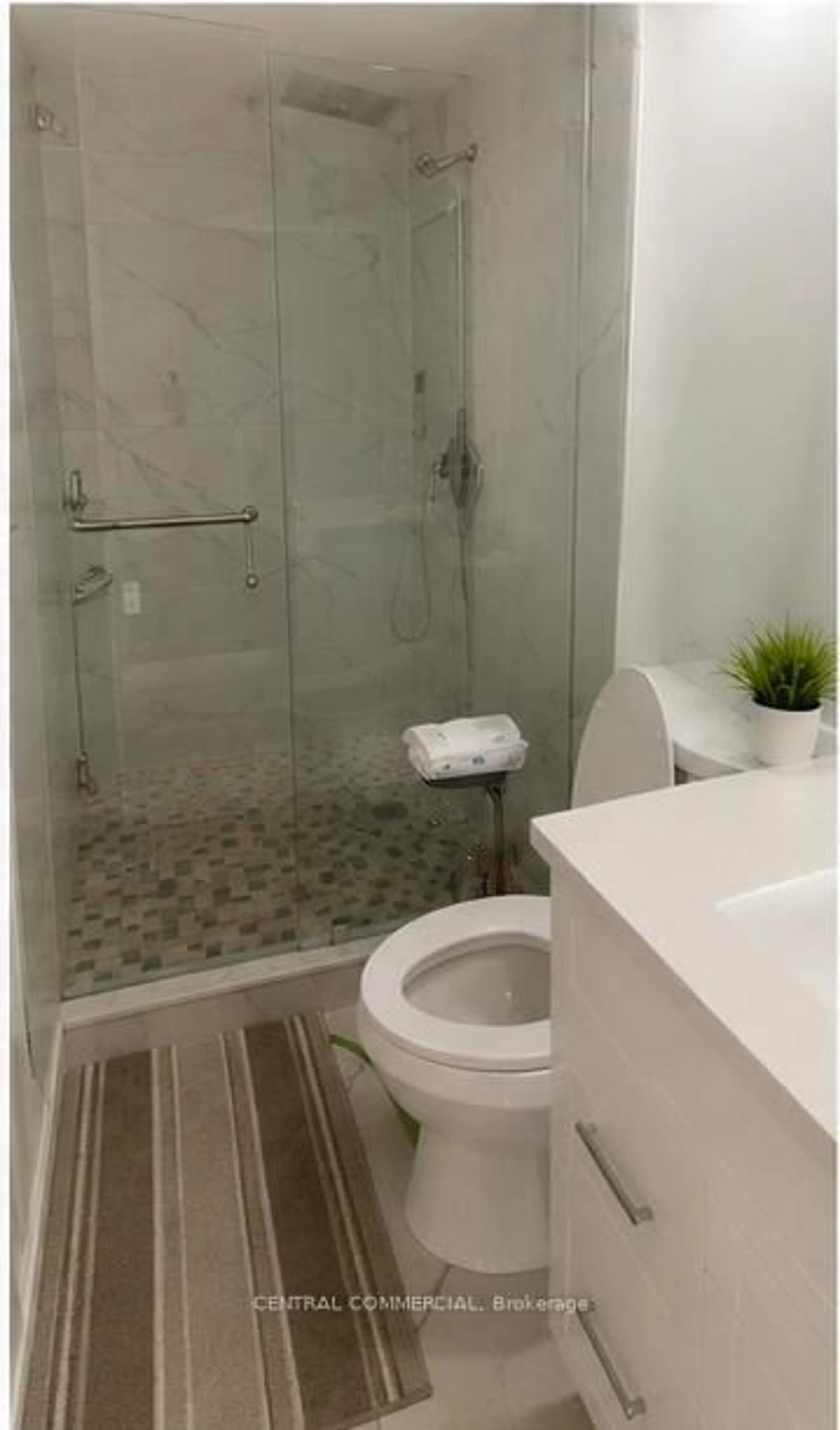Contemporary bathroom, ceramic/tile floor for 57 Lynch Rd, Toronto Ontario M2J 2V6