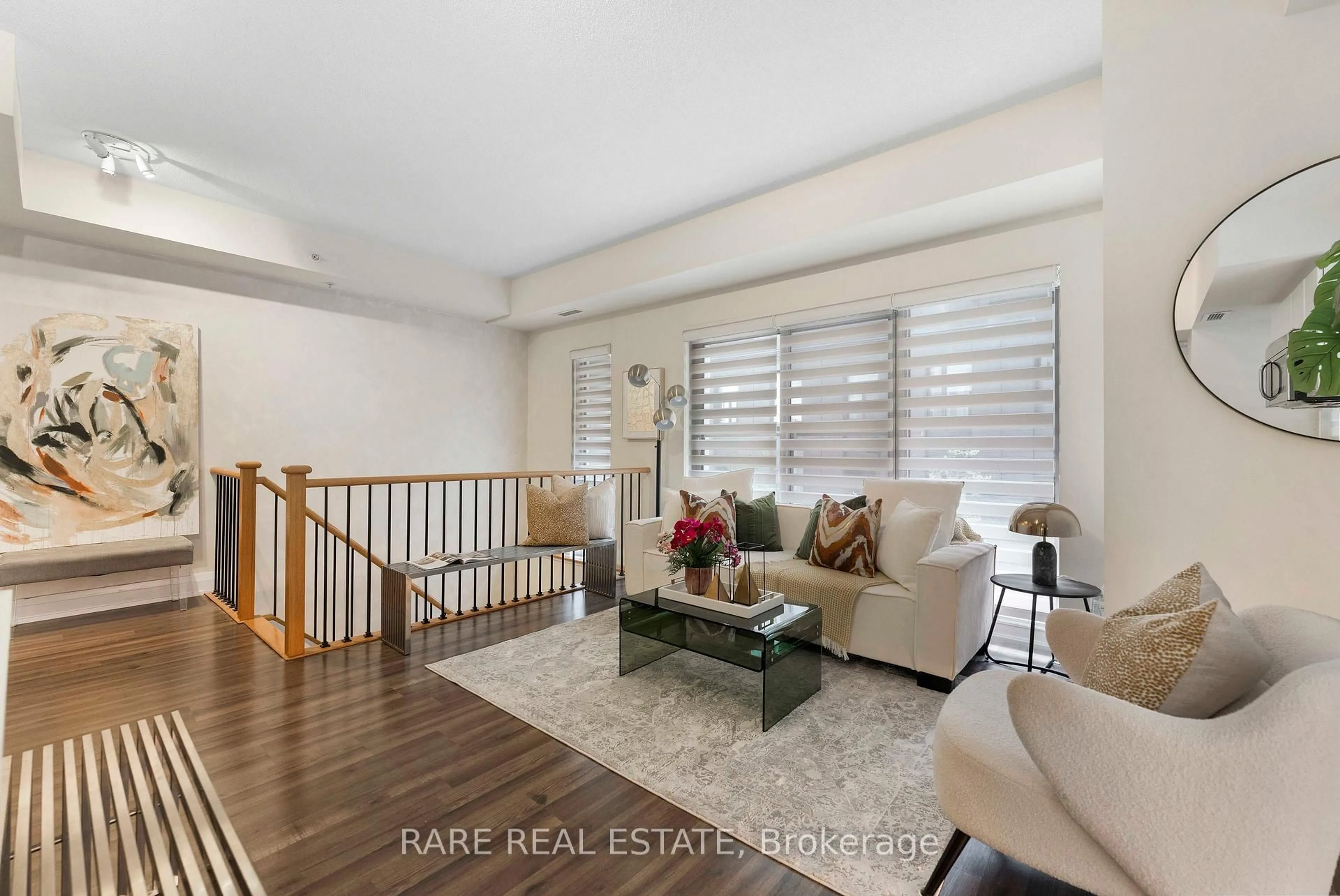 Living room with furniture, unknown for 555 Wilson Ave #E113, Toronto Ontario M3H 0C5