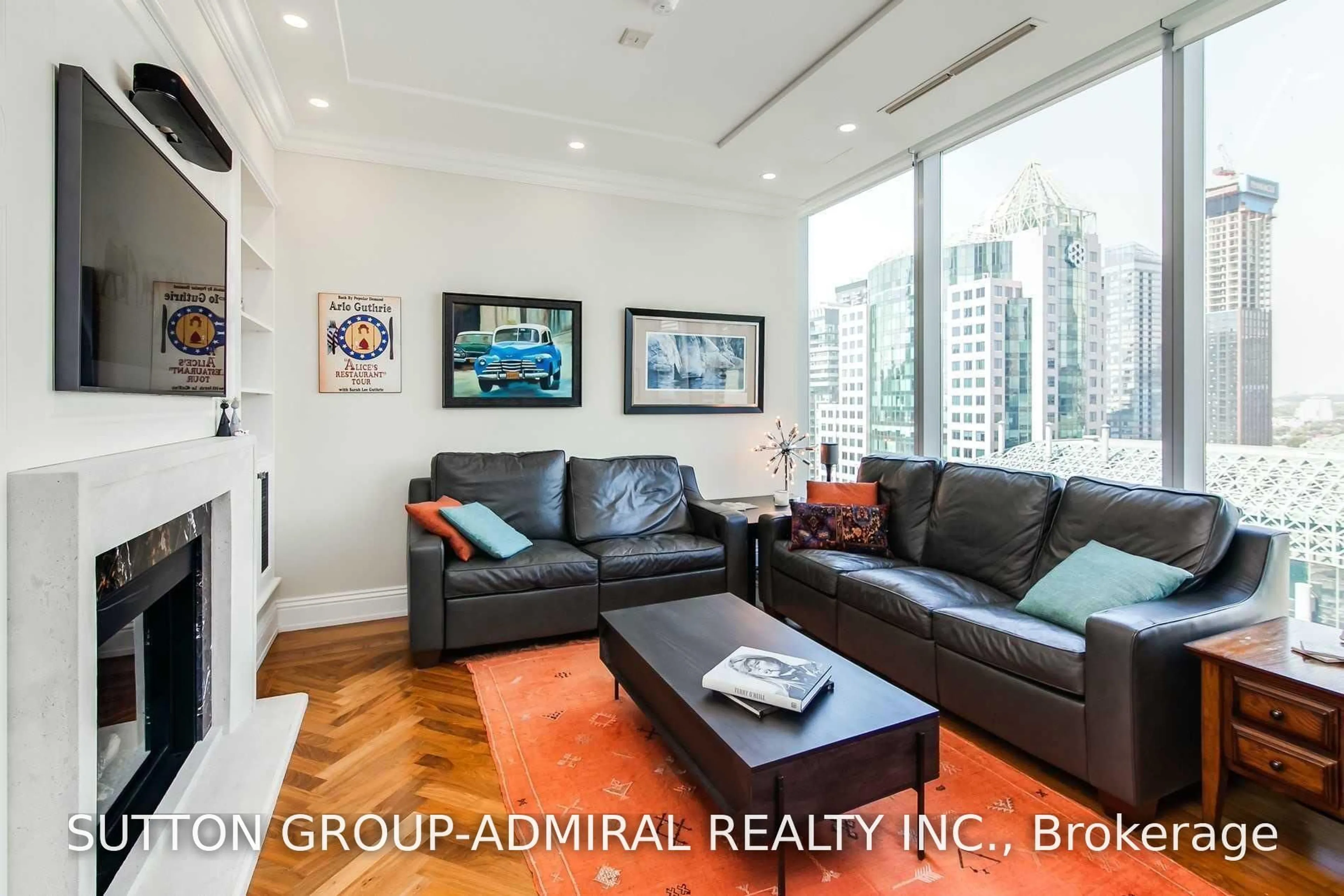 Living room with furniture, unknown for 183 Wellington St #2202, Toronto Ontario M5V 0A1