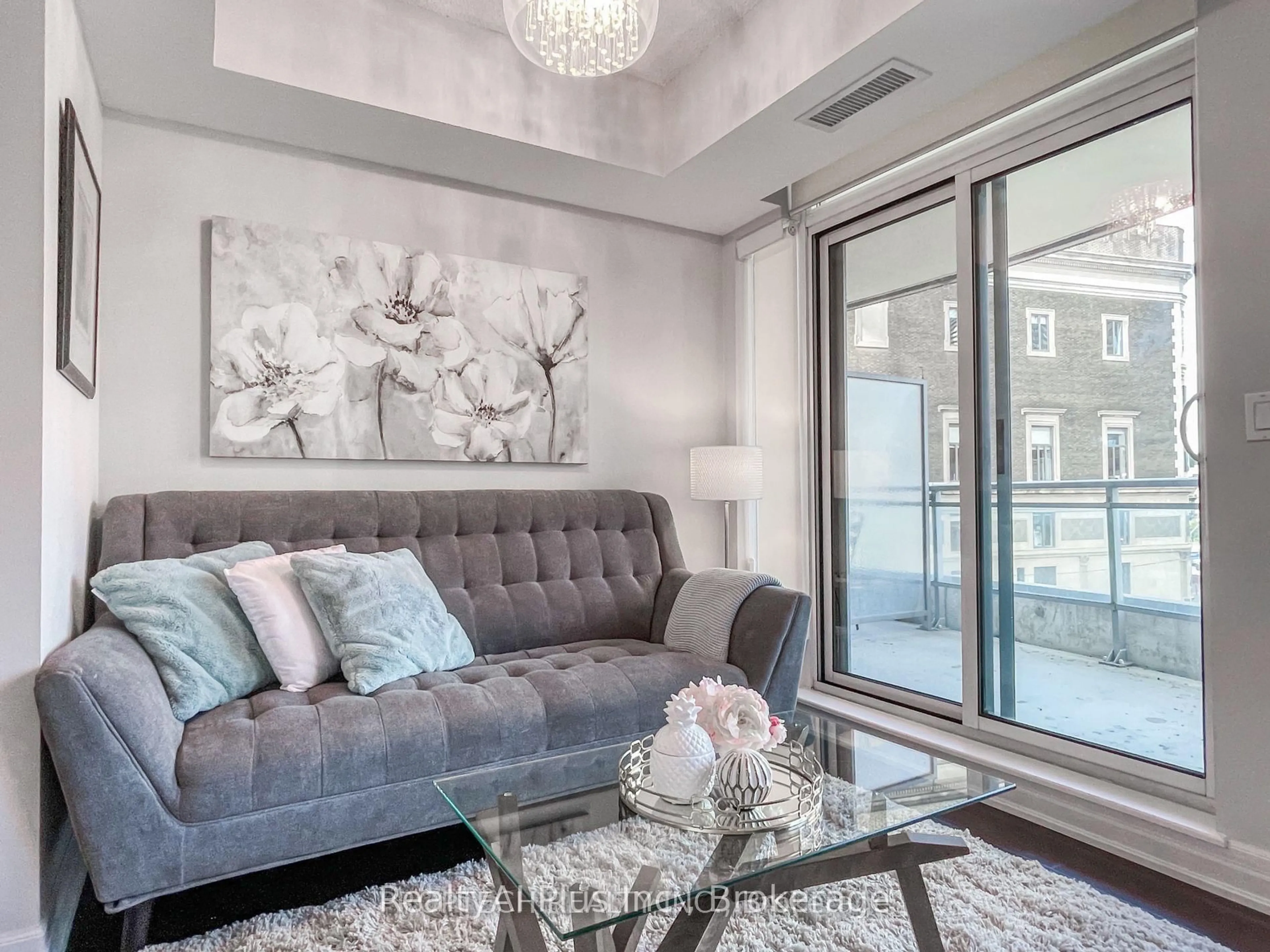 Living room with furniture, unknown for 8 Scollard St #403, Toronto Ontario M5R 1M2