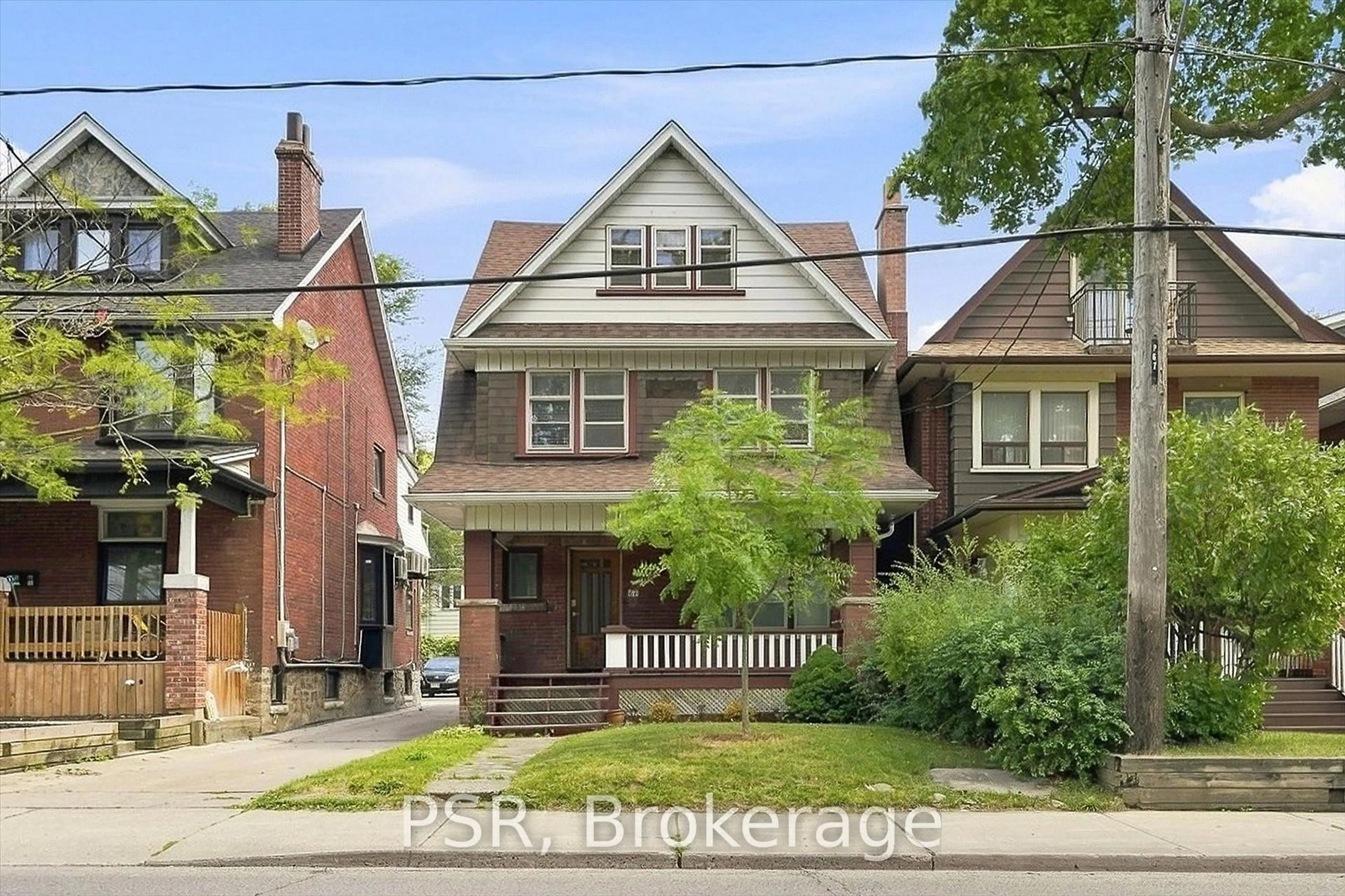 Home with brick exterior material, street for 67 Oakwood Ave, Toronto Ontario M6H 2V7