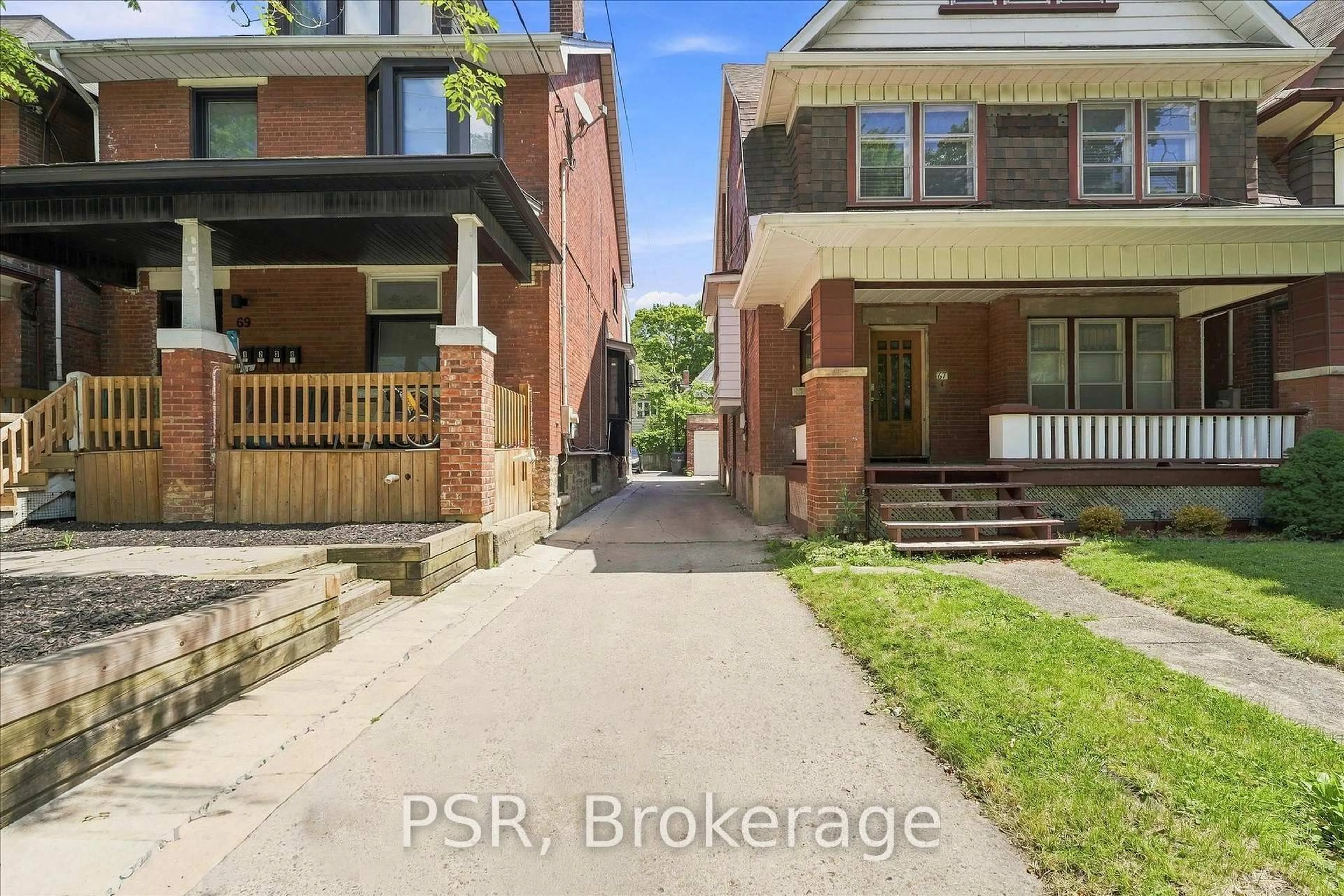 Home with brick exterior material, street for 67 Oakwood Ave, Toronto Ontario M6H 2V7
