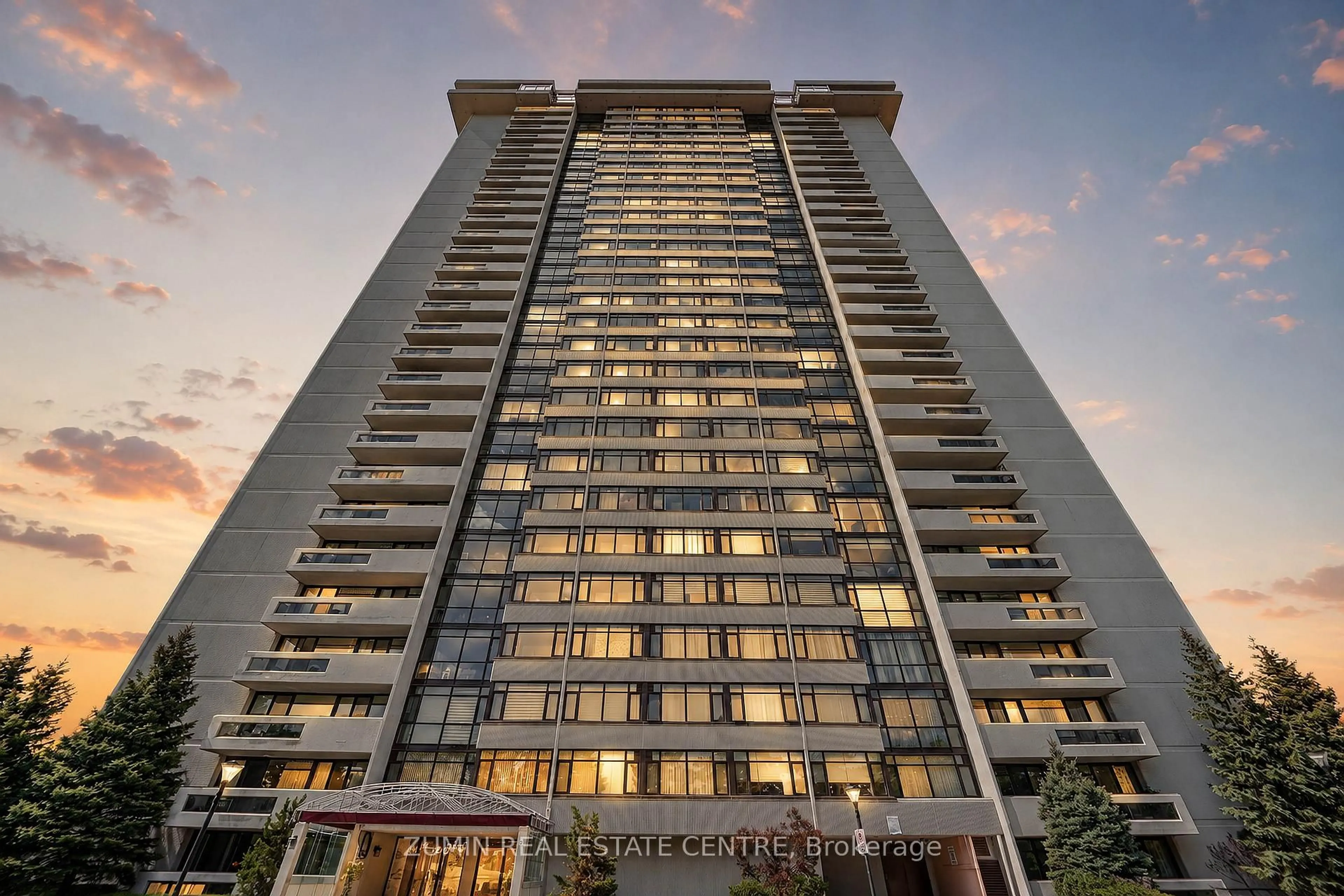 Indoor foyer for 1555 Finch Ave #602, Toronto Ontario M2J 4X9