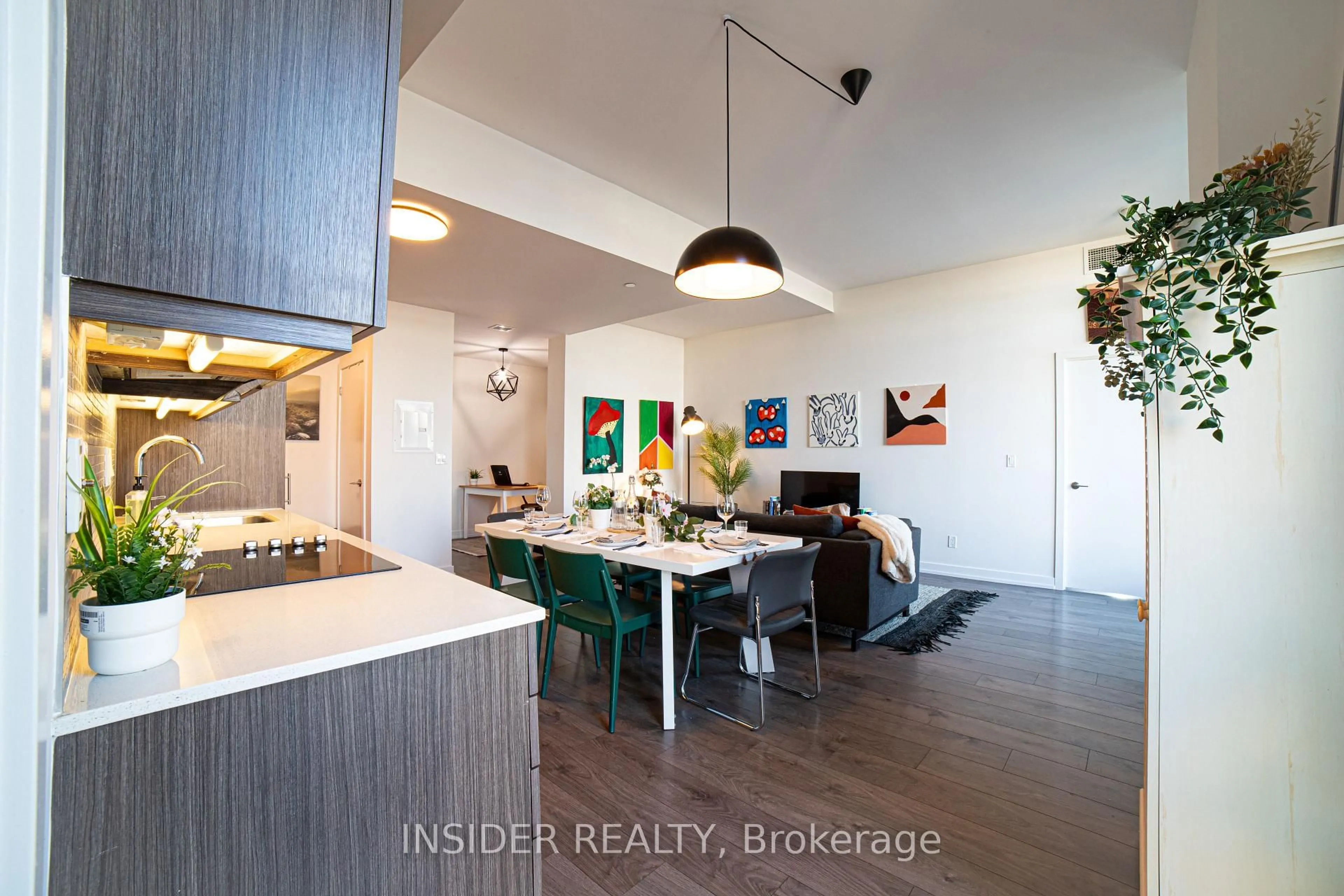 Open concept kitchen, unknown for 297 College St #706, Toronto Ontario M5T 0C2