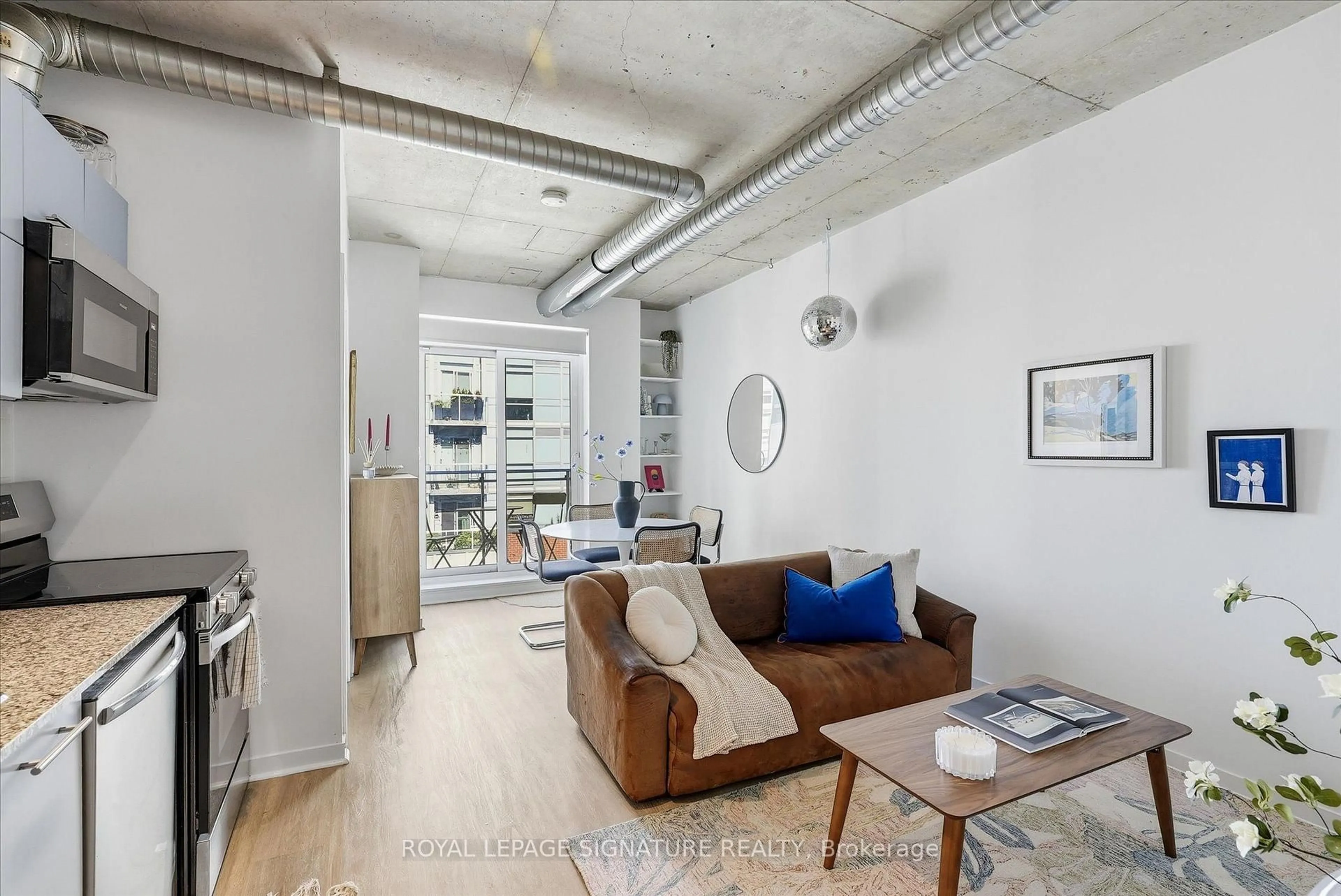 Living room with furniture, unknown for 170 Sudbury St #807, Toronto Ontario M6J 0A1