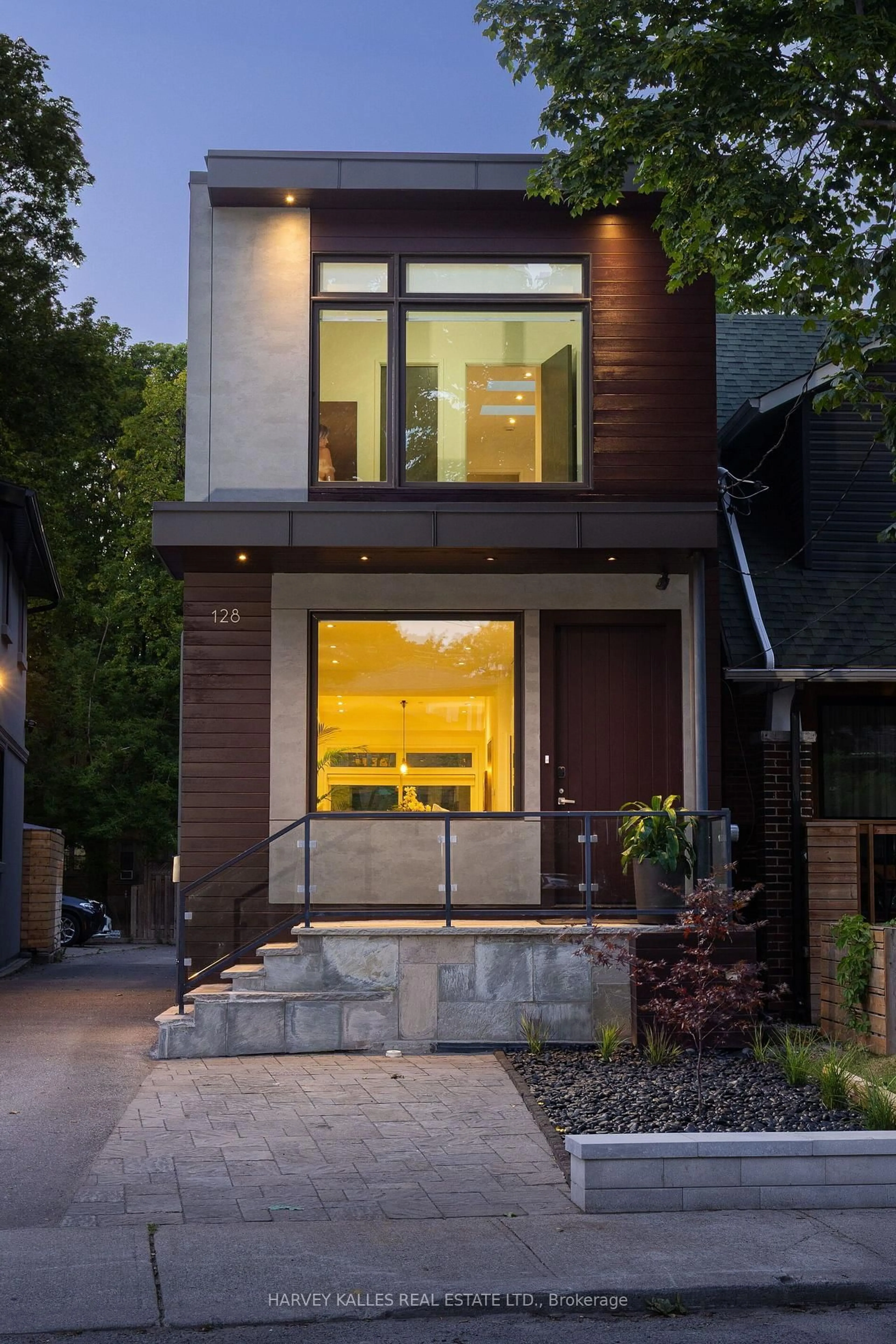Home with brick exterior material, street for 128 Montgomery Ave, Toronto Ontario M4R 1E2