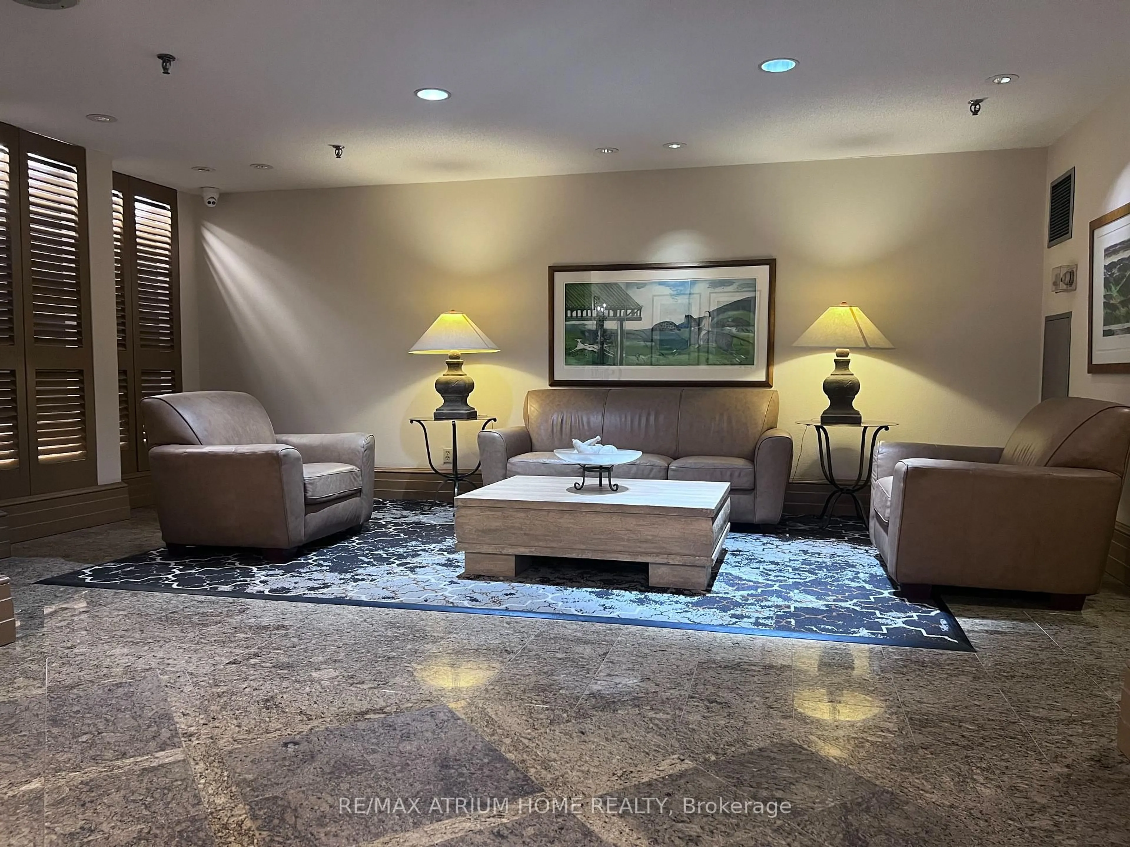 Lobby for 5 Kenneth Ave #1406, Toronto Ontario M2N 6M7