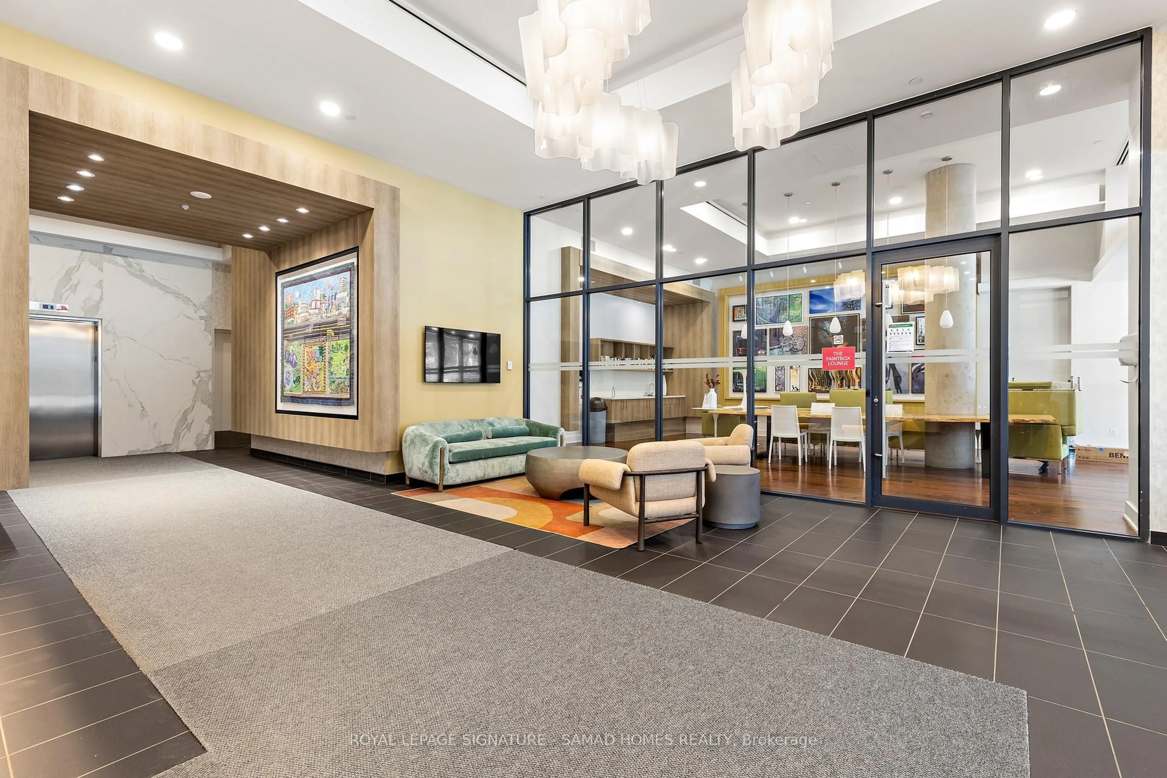 Lobby for 225 Sackville St #Ph2612, Toronto Ontario M5A 0B9