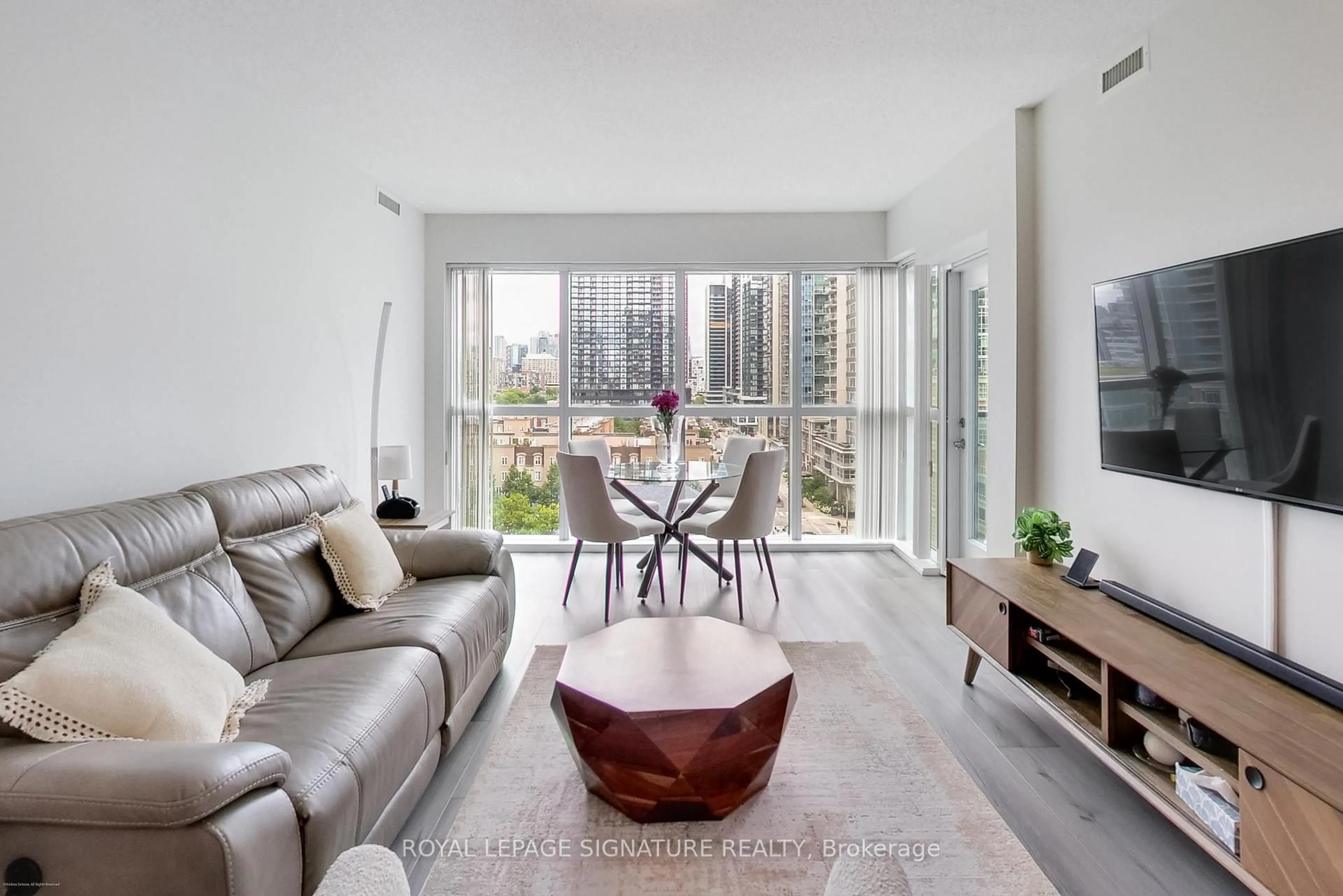 Living room with furniture, unknown for 69 Lynn Williams St #904, Toronto Ontario M6K 3R7