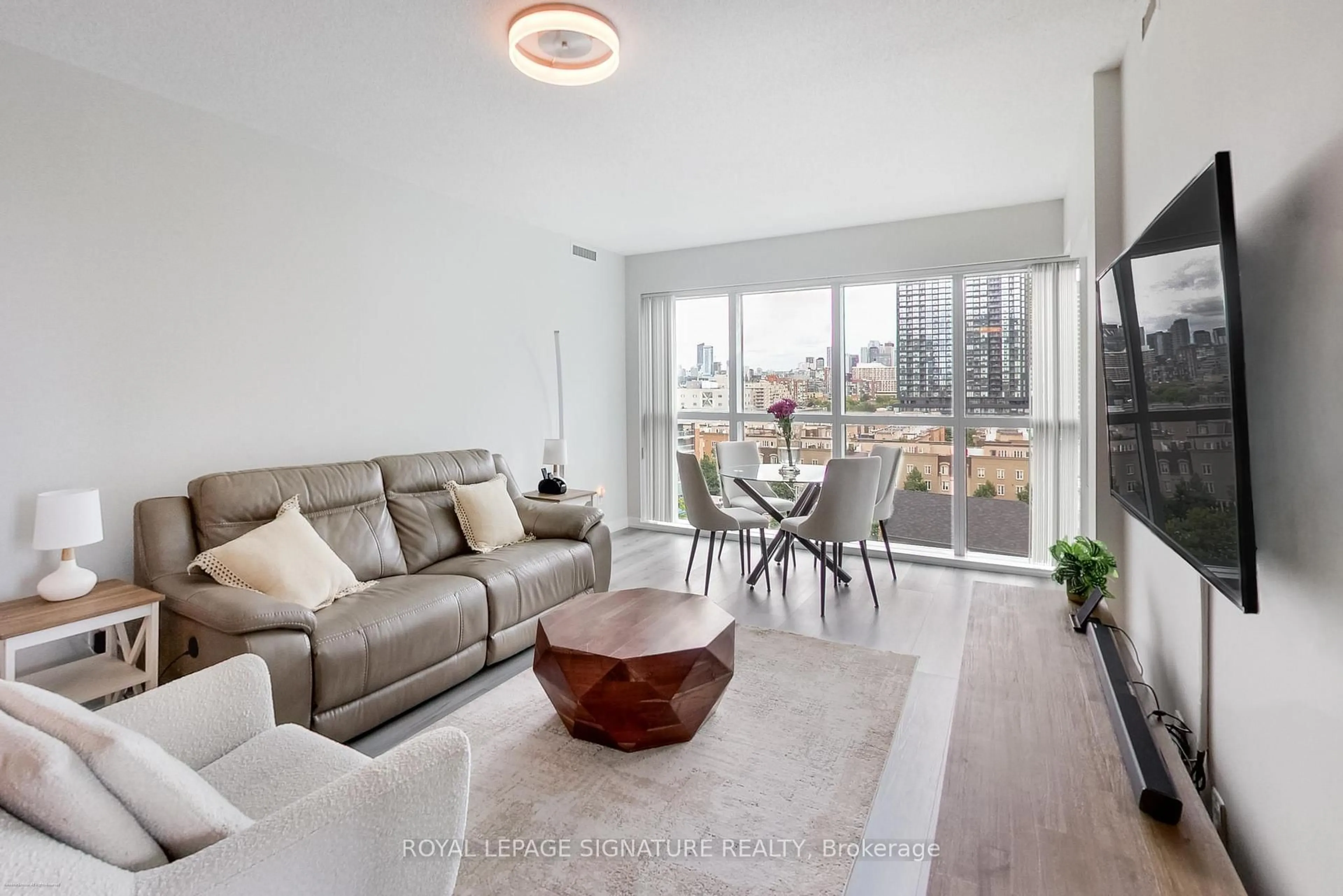 Living room with furniture, unknown for 69 Lynn Williams St #904, Toronto Ontario M6K 3R7