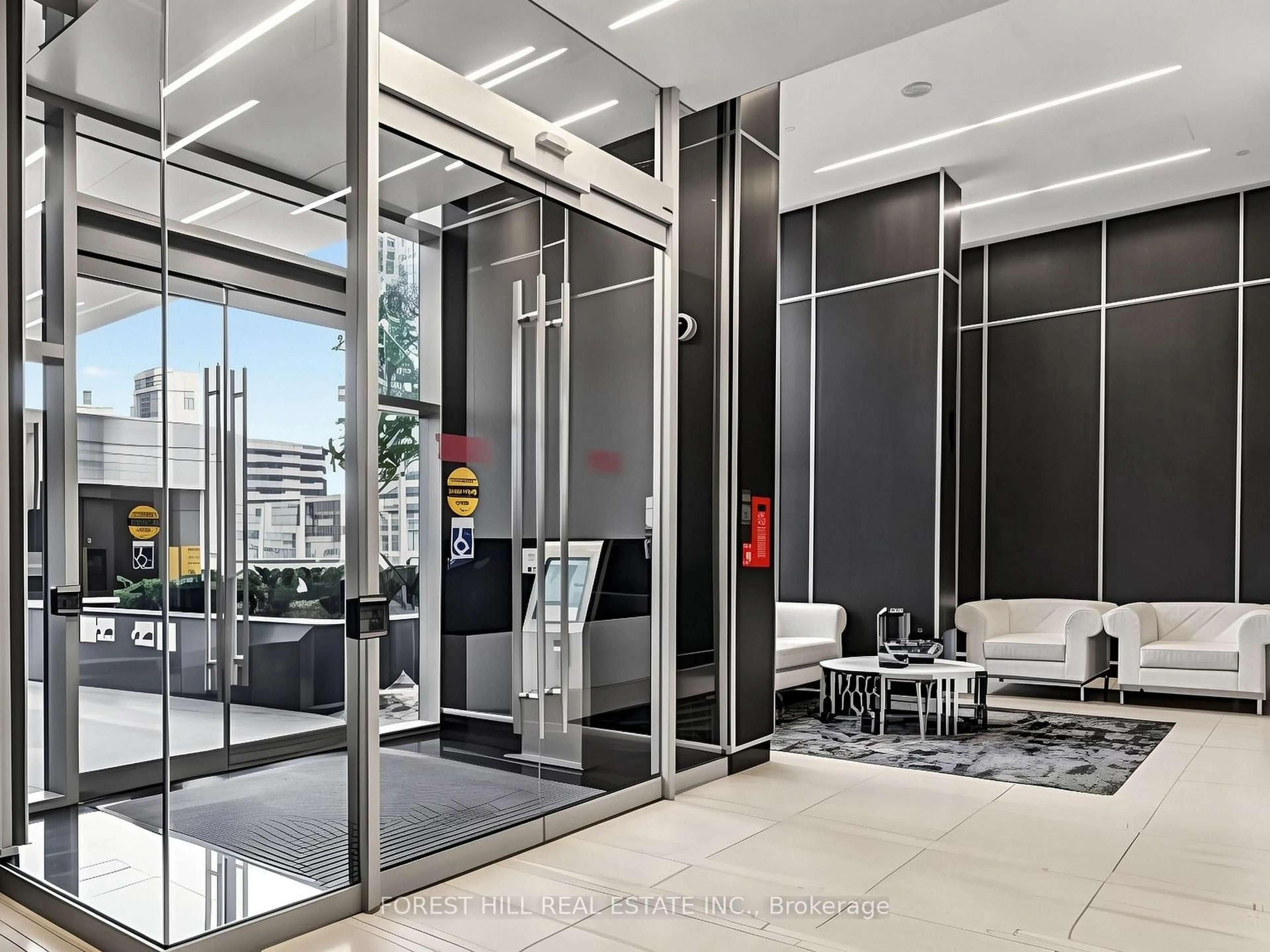 Indoor foyer for 9 Bogert Ave #2008, Toronto Ontario M2N 0H3