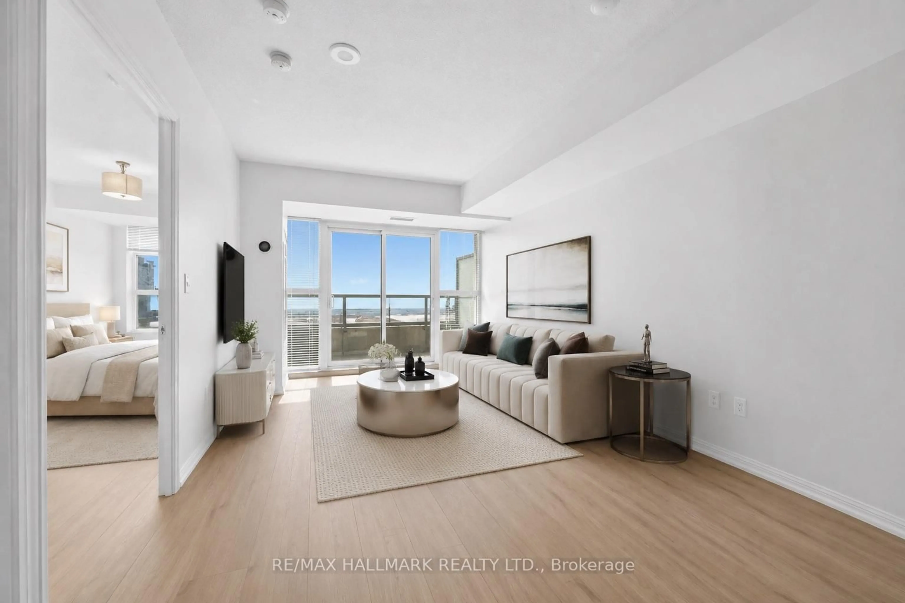 Living room with furniture, unknown for 75 East Liberty St #1004, Toronto Ontario M6K 3R3