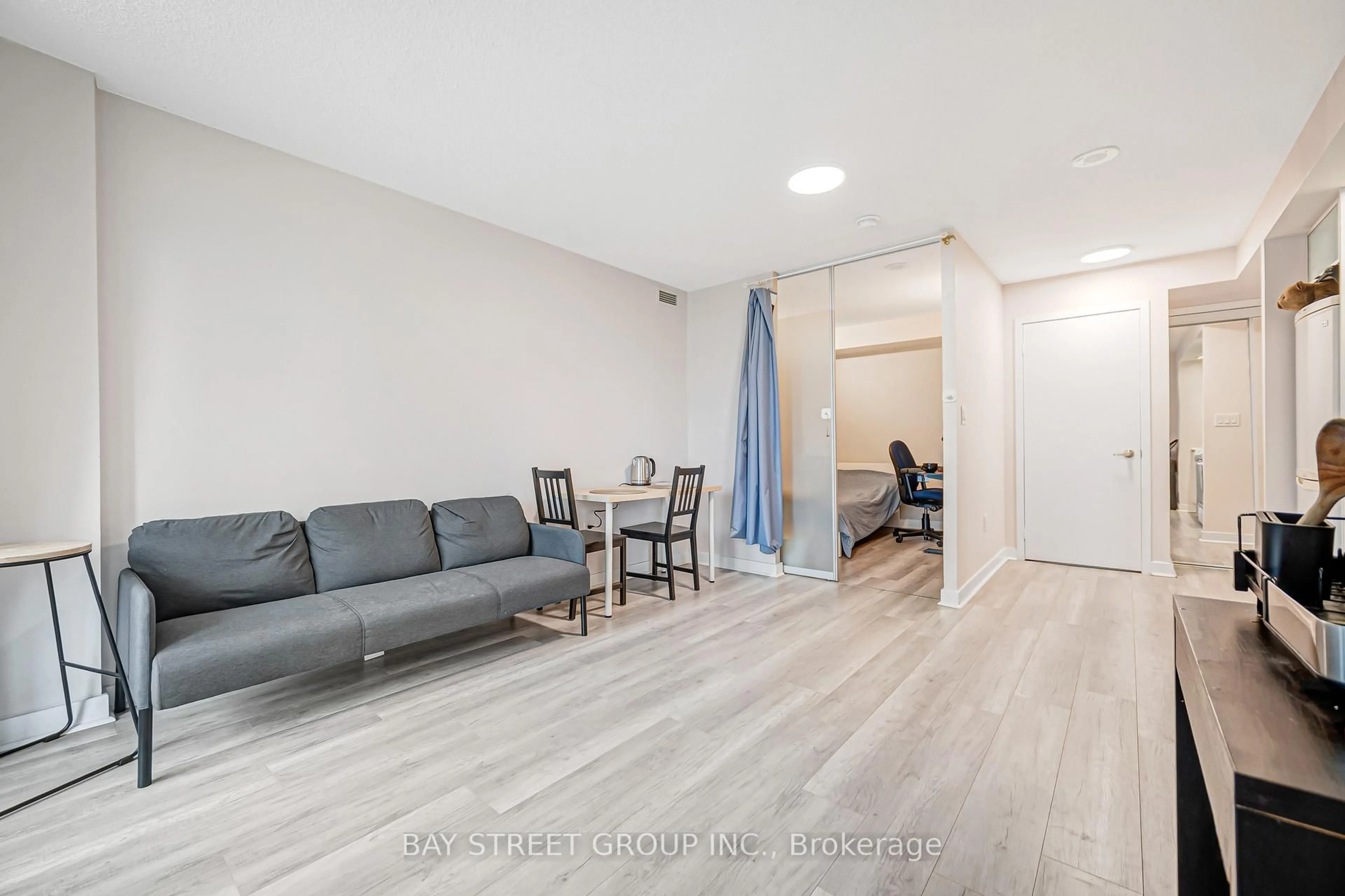 Living room with furniture, unknown for 25 Telegram Mews #816, Toronto Ontario M5V 3Z1