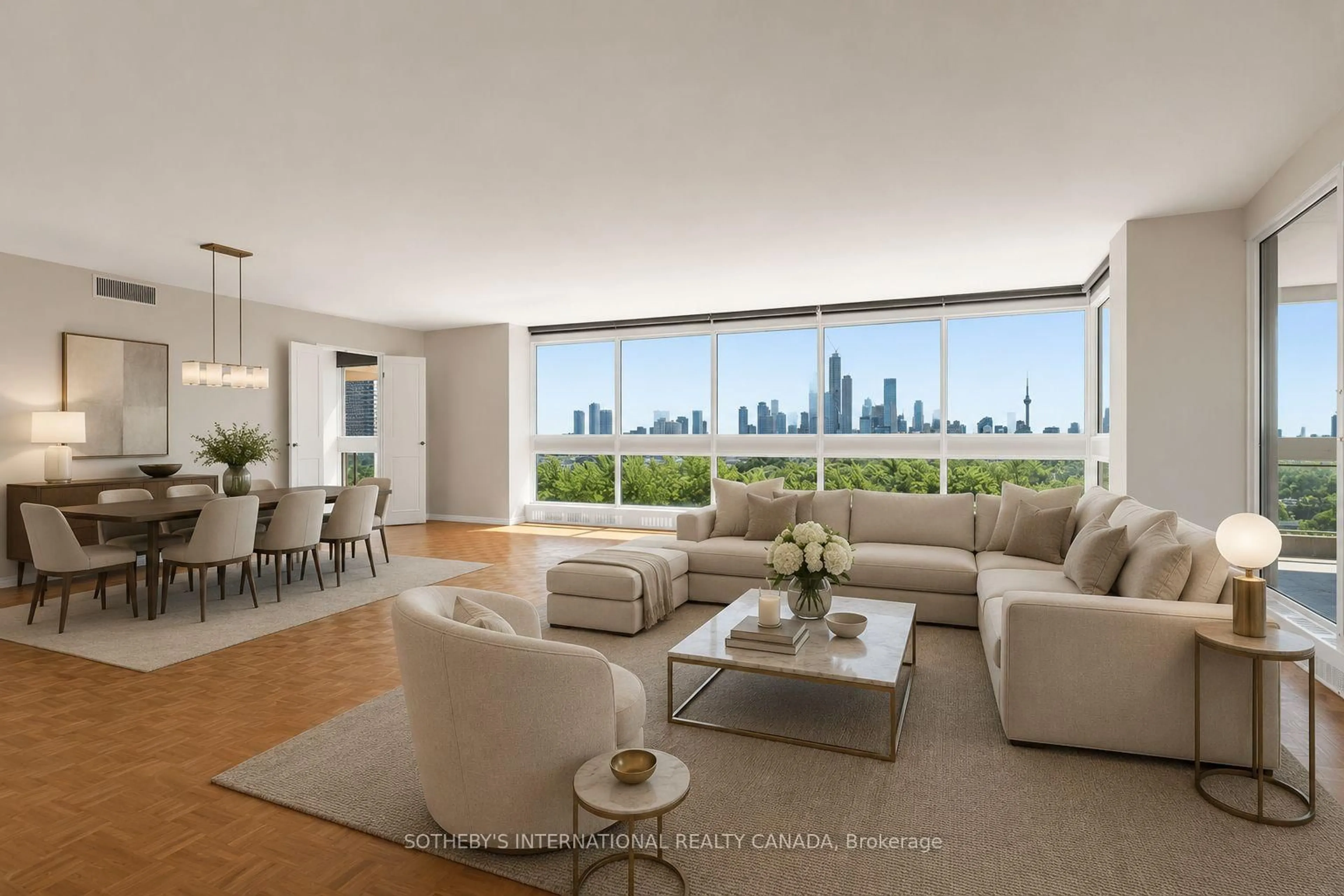 Living room with furniture, unknown for 61 St Clair Ave #902, Toronto Ontario M4V 2Y8