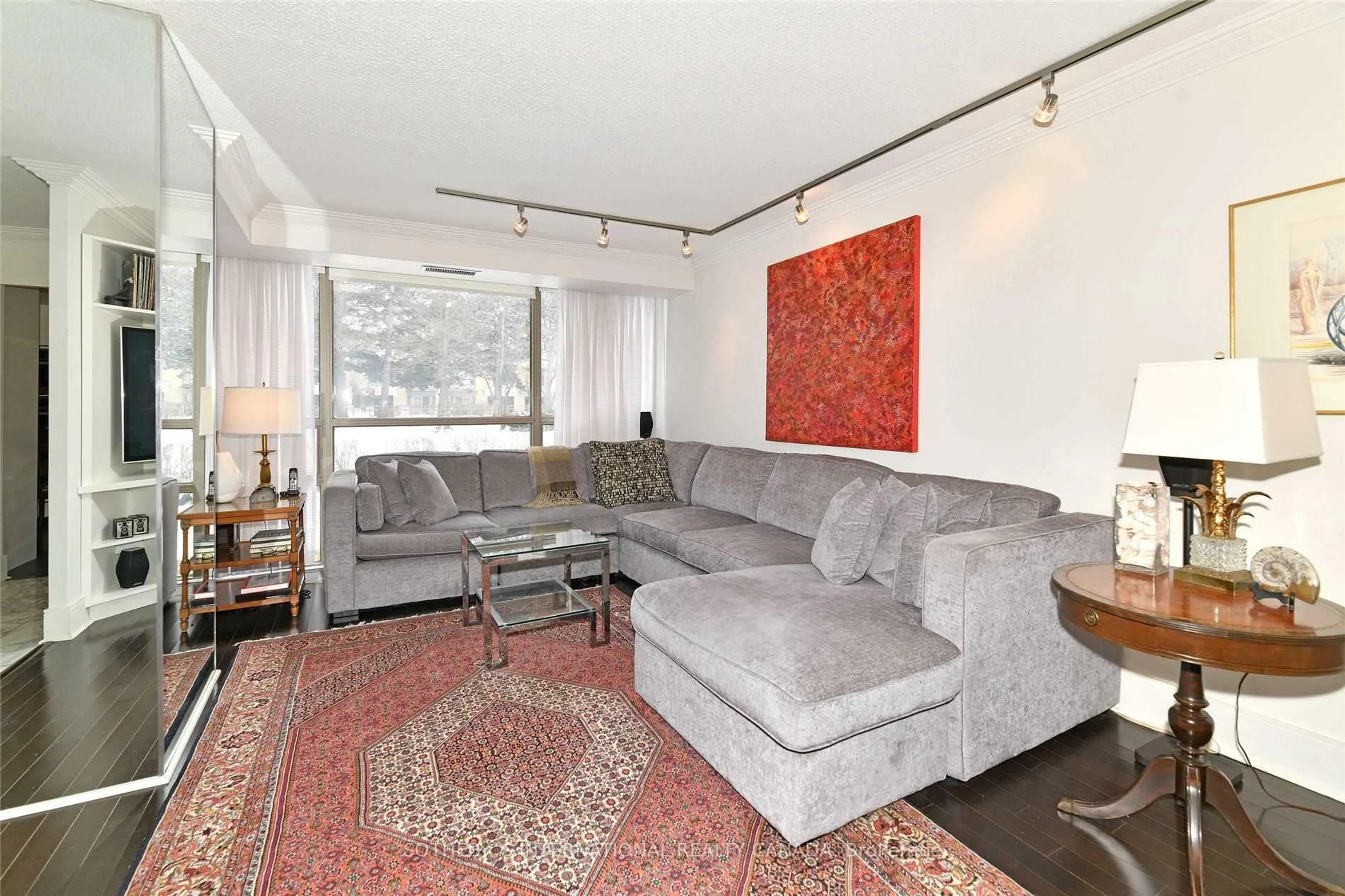 Living room with furniture, unknown for 18 Lower Village Gate #111, Toronto Ontario M5P 3M1