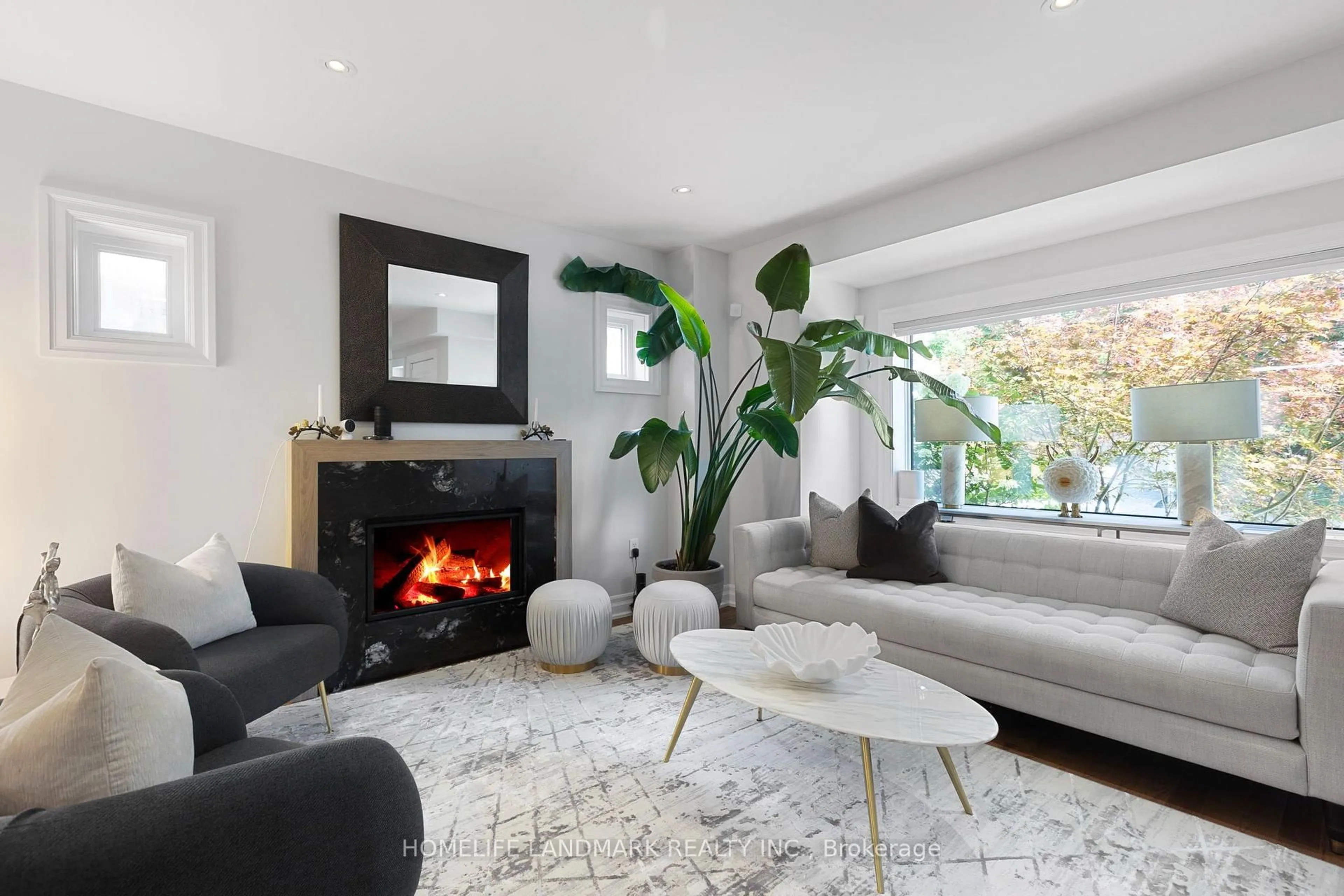 Living room with furniture, unknown for 274 Greer Rd, Toronto Ontario M5M 3P1