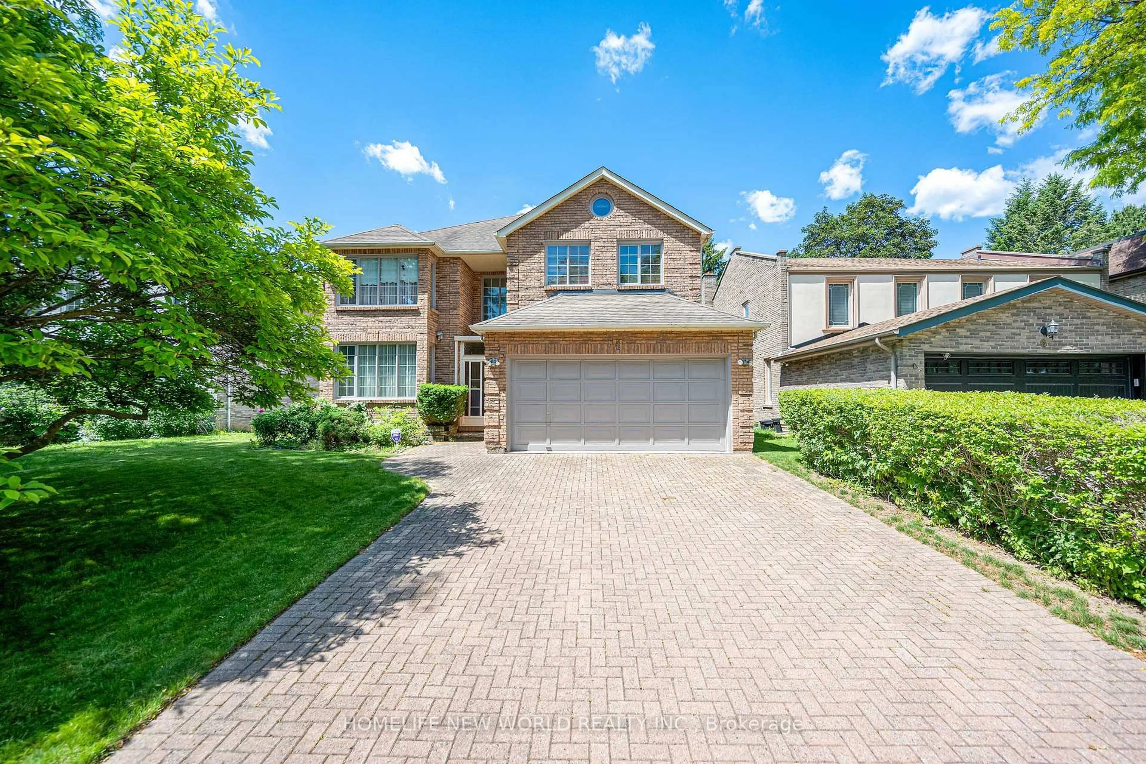 Home with brick exterior material, street for 4 Tarbert Rd, Toronto Ontario M2M 2Y2