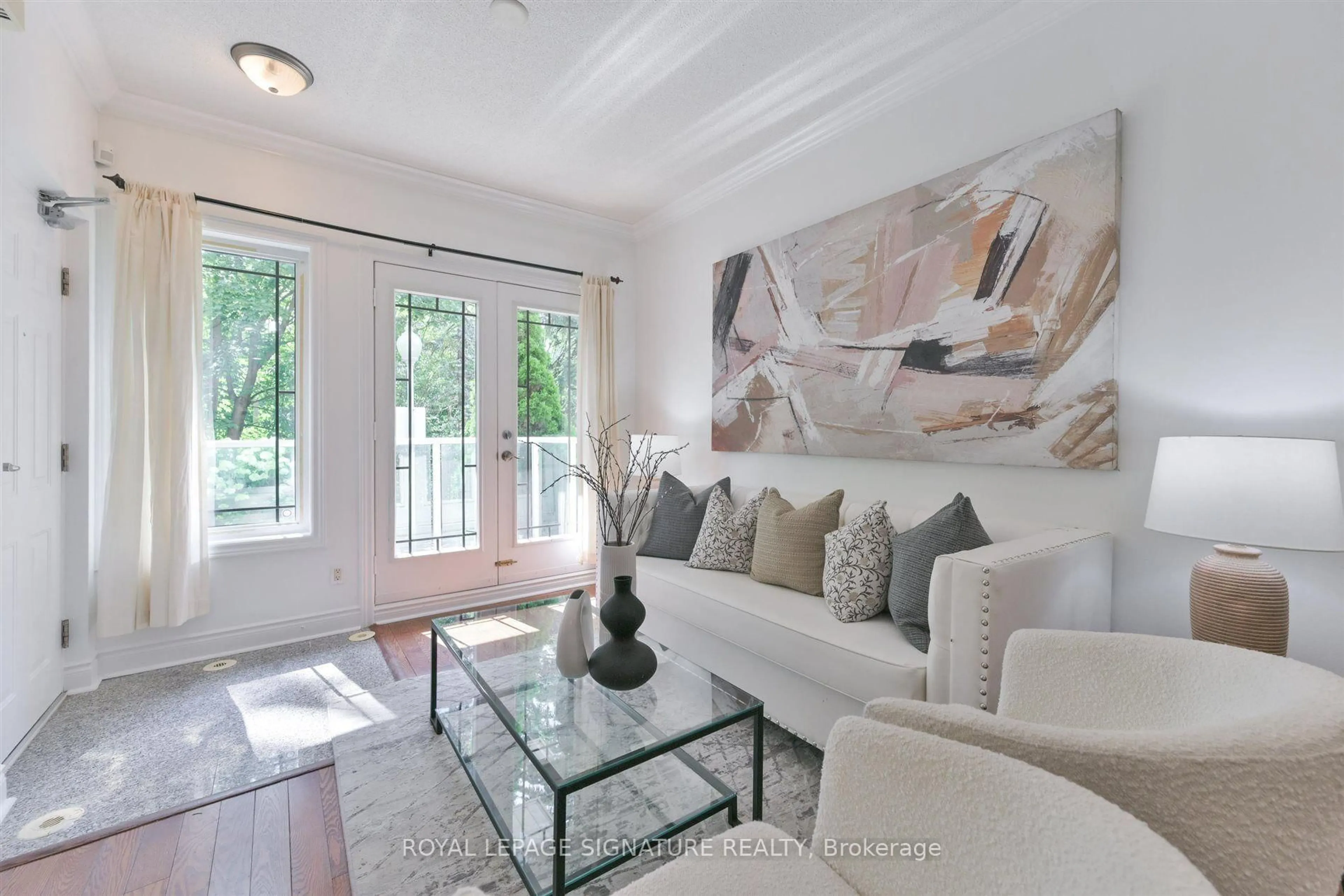 Living room with furniture, unknown for 70 Byng Ave #24, Toronto Ontario M2N 7L9