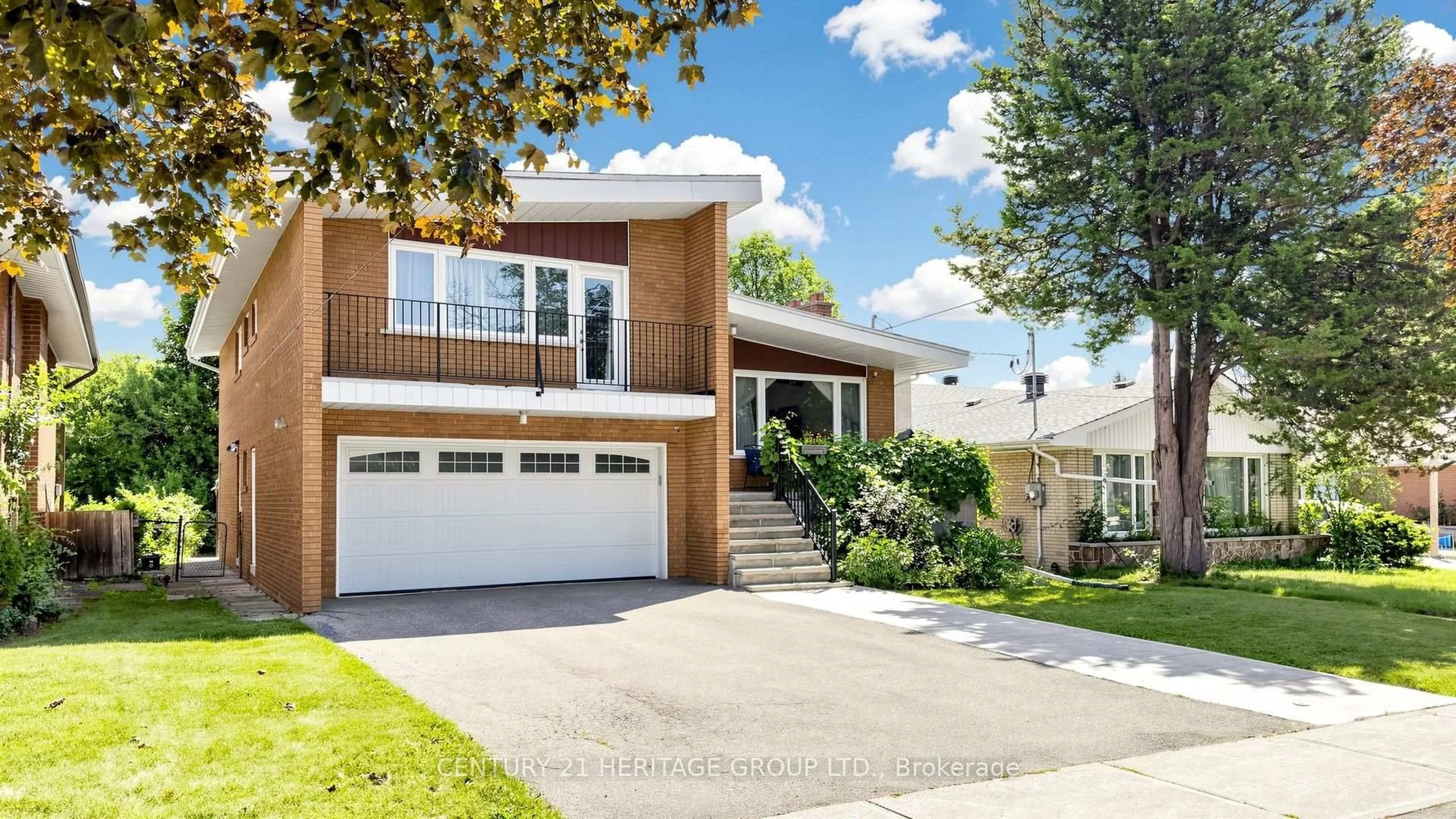 Home with brick exterior material, street for 33 Tollerton Ave, Toronto Ontario M2K 2H1