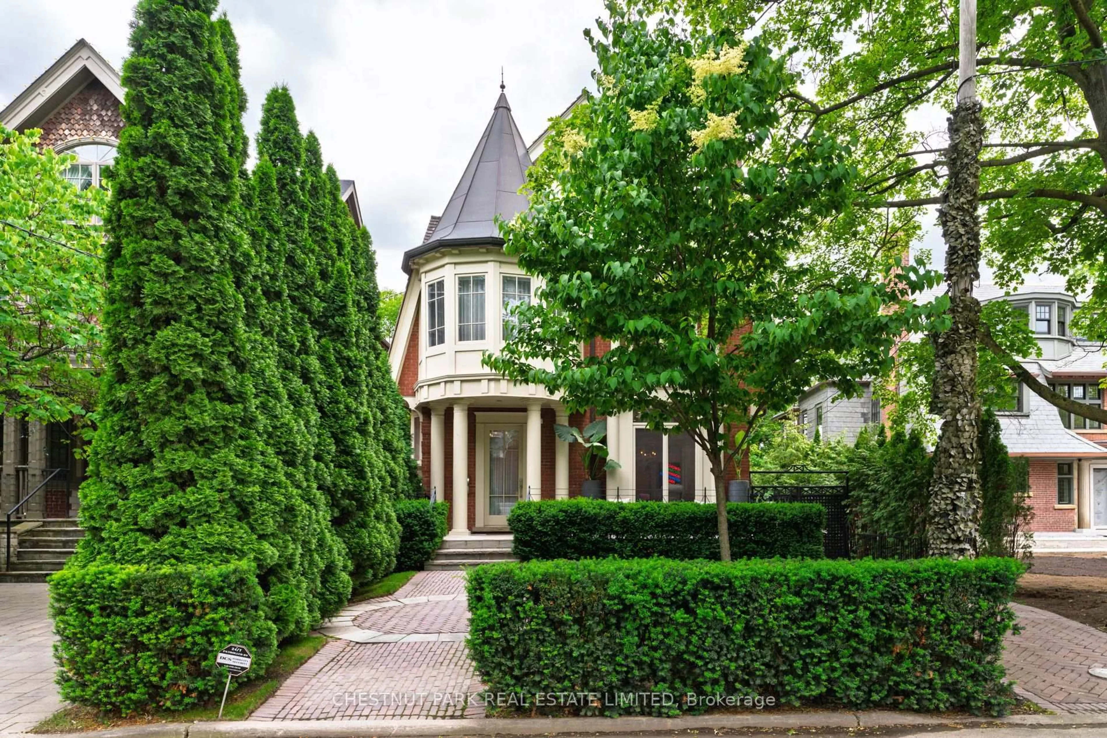 Home with brick exterior material, street for 83 Binscarth Rd, Toronto Ontario M4W 1Y3