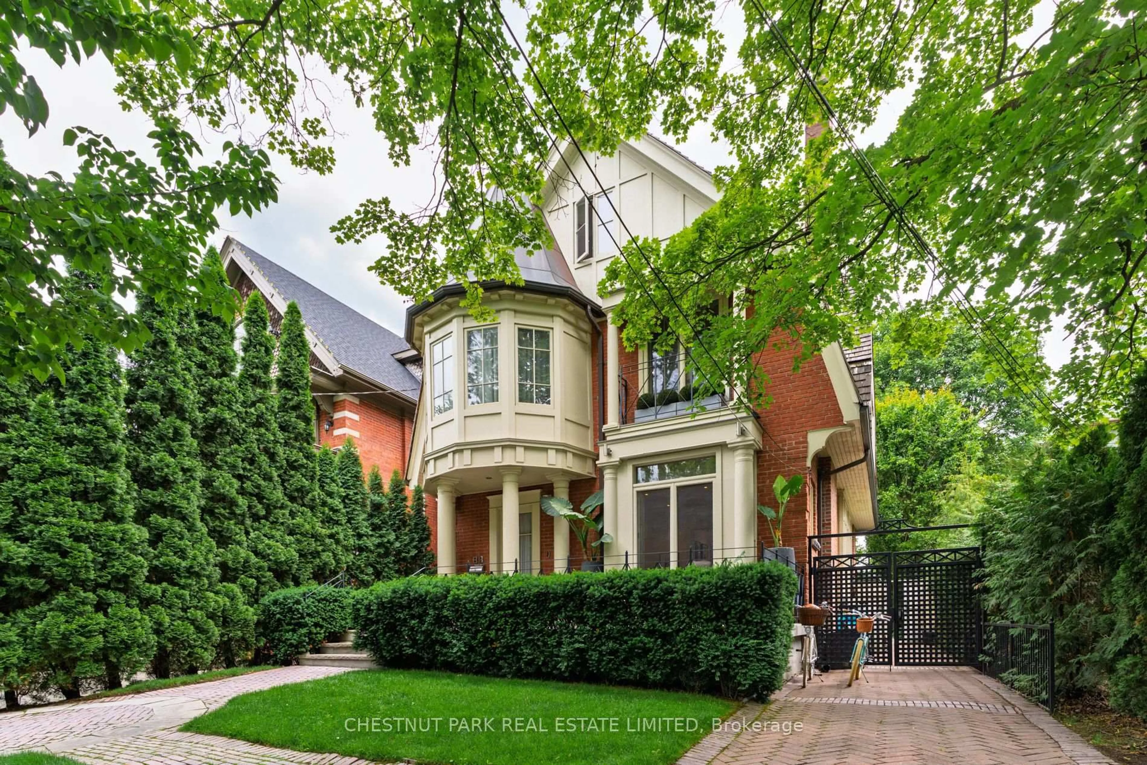 Home with brick exterior material, street for 83 Binscarth Rd, Toronto Ontario M4W 1Y3