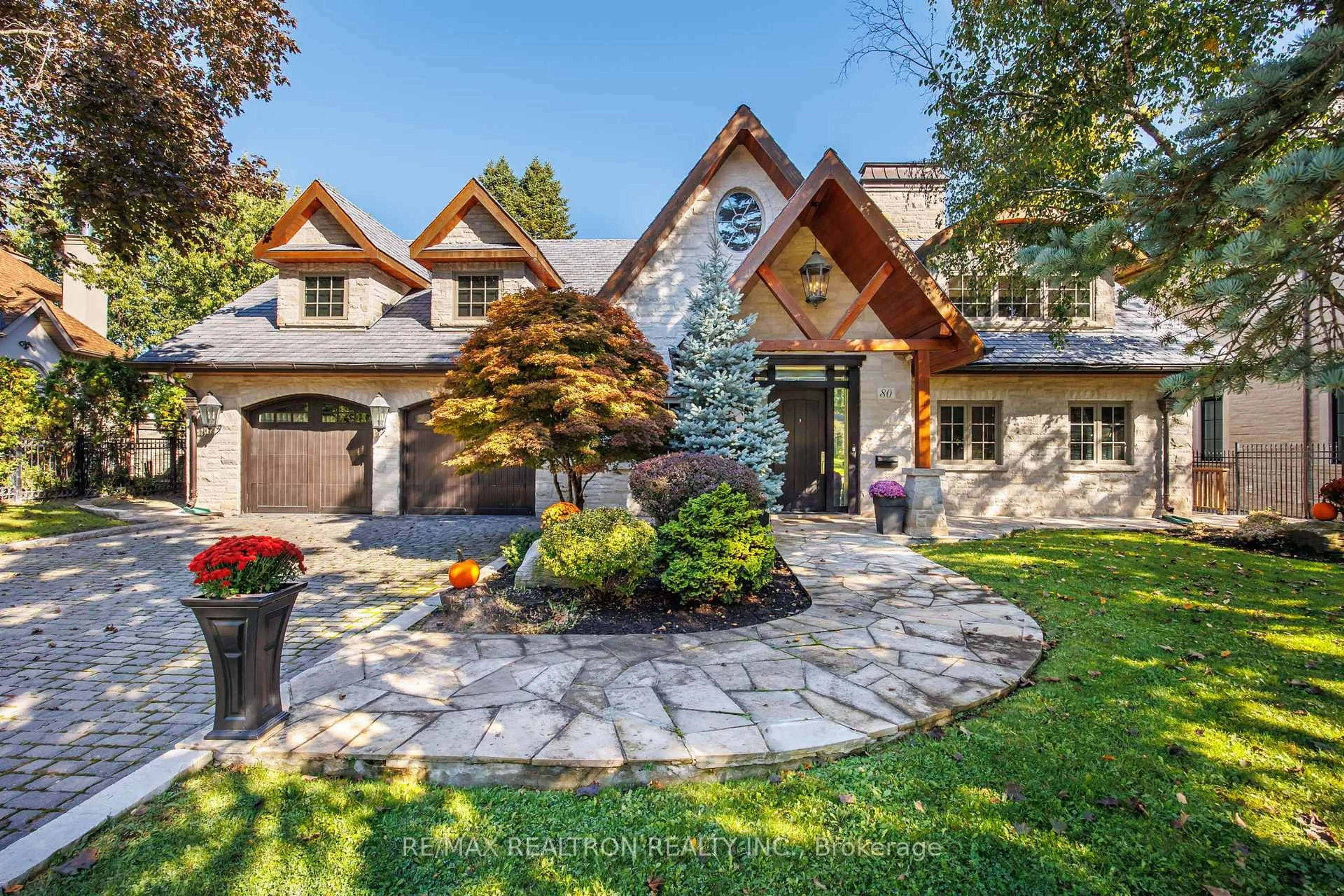 Home with brick exterior material, street for 80 Forest Grove Dr, Toronto Ontario M2K 1Z7