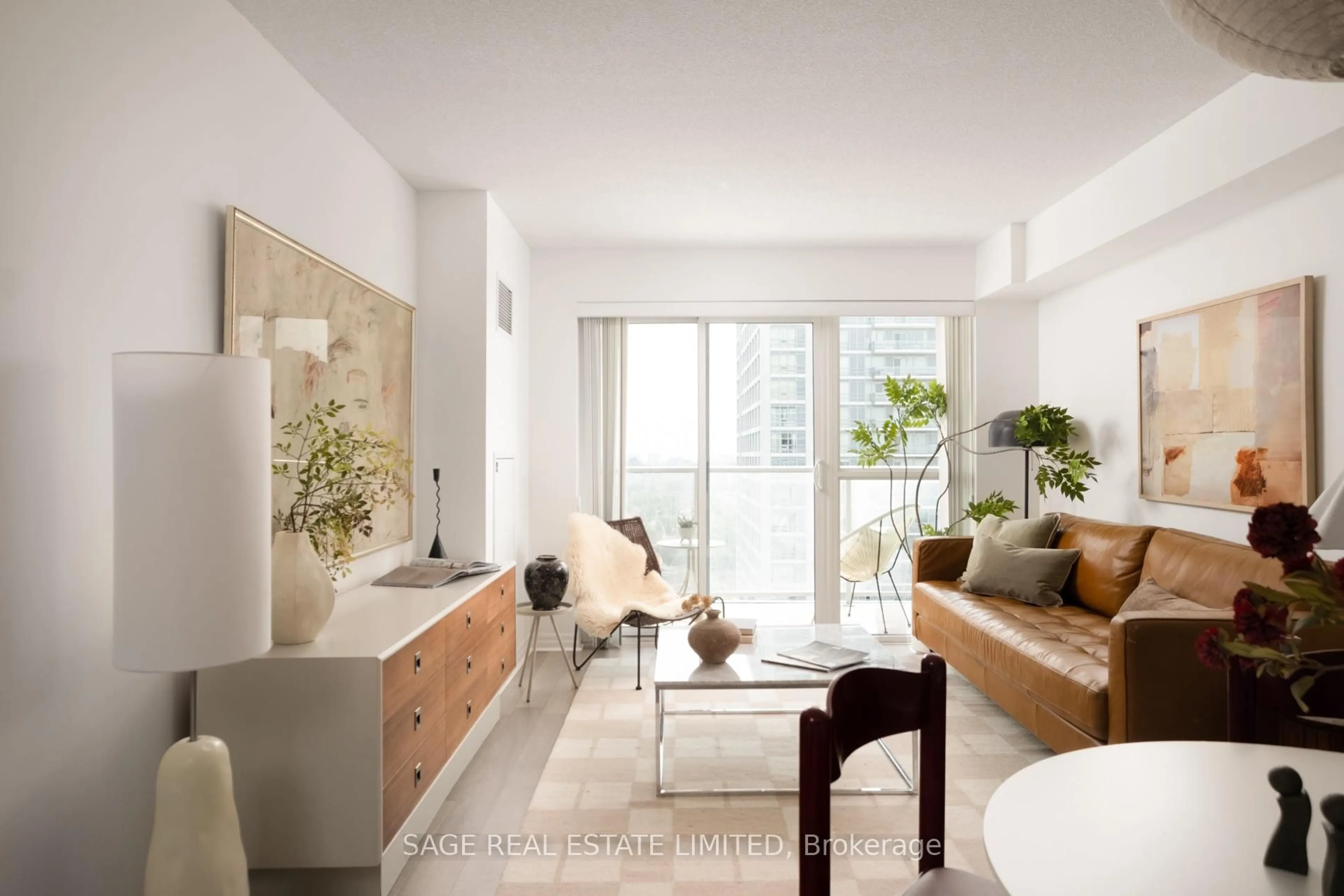 Living room with furniture, unknown for 275 Yorkland Rd #1805, Toronto Ontario M2J 0B4