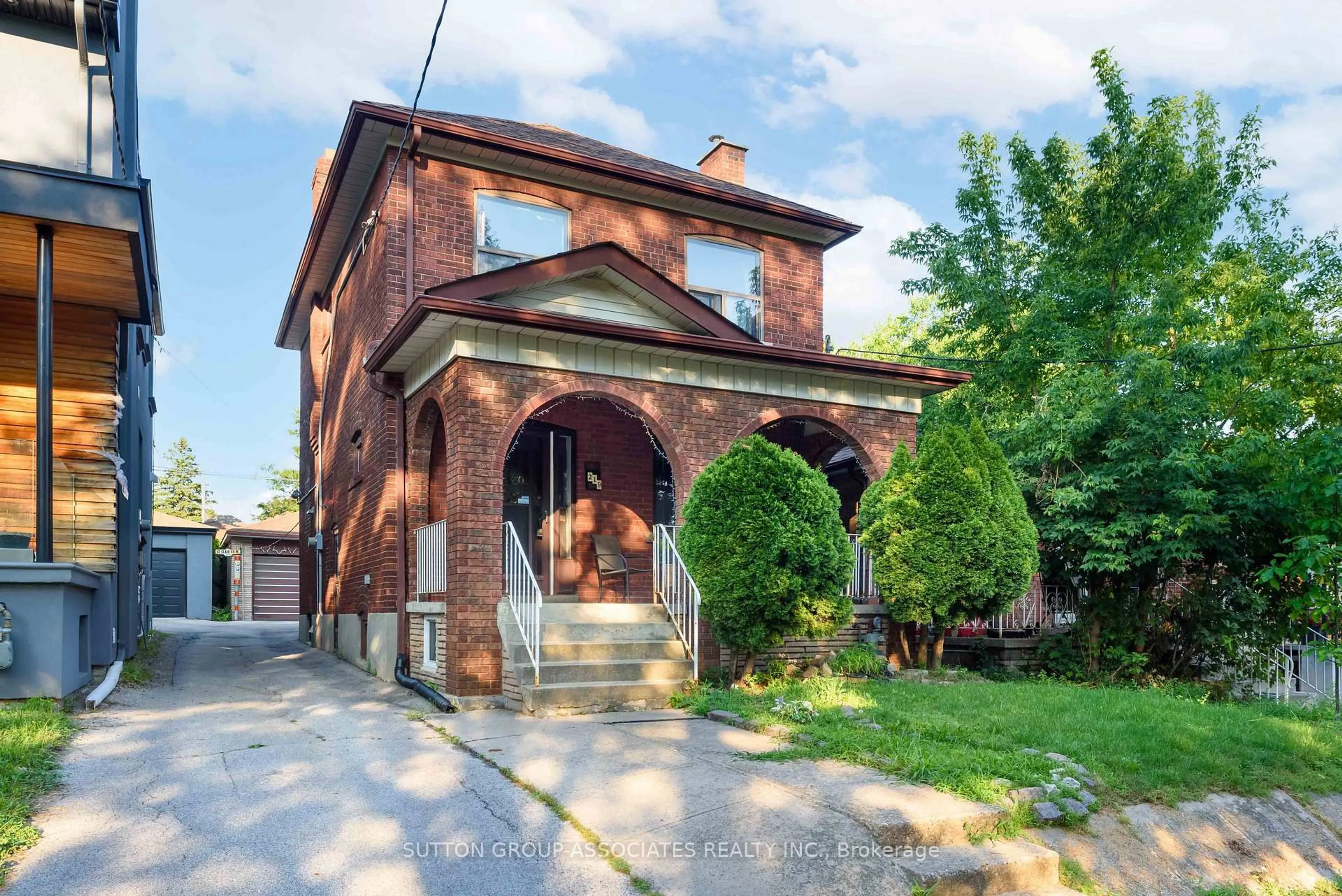 Home with brick exterior material, street for 219 Atlas Ave, Toronto Ontario M6C 3P6