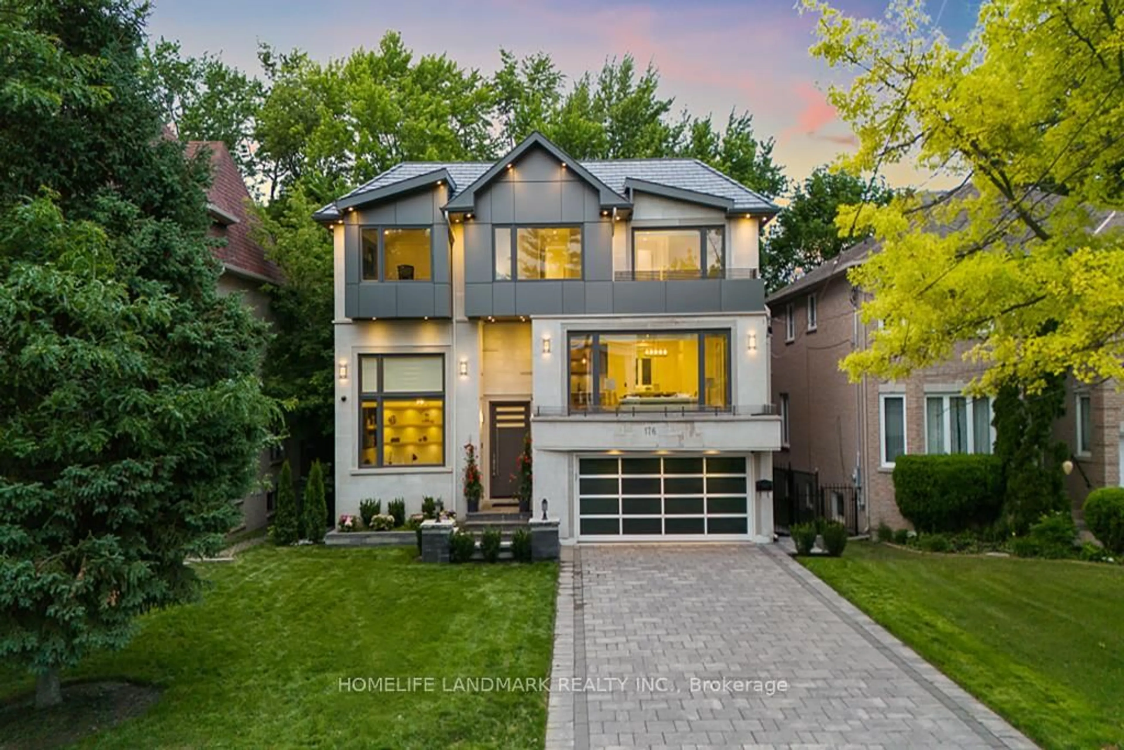 Home with brick exterior material, street for 176 Princess Ave, Toronto Ontario M2N 3R9