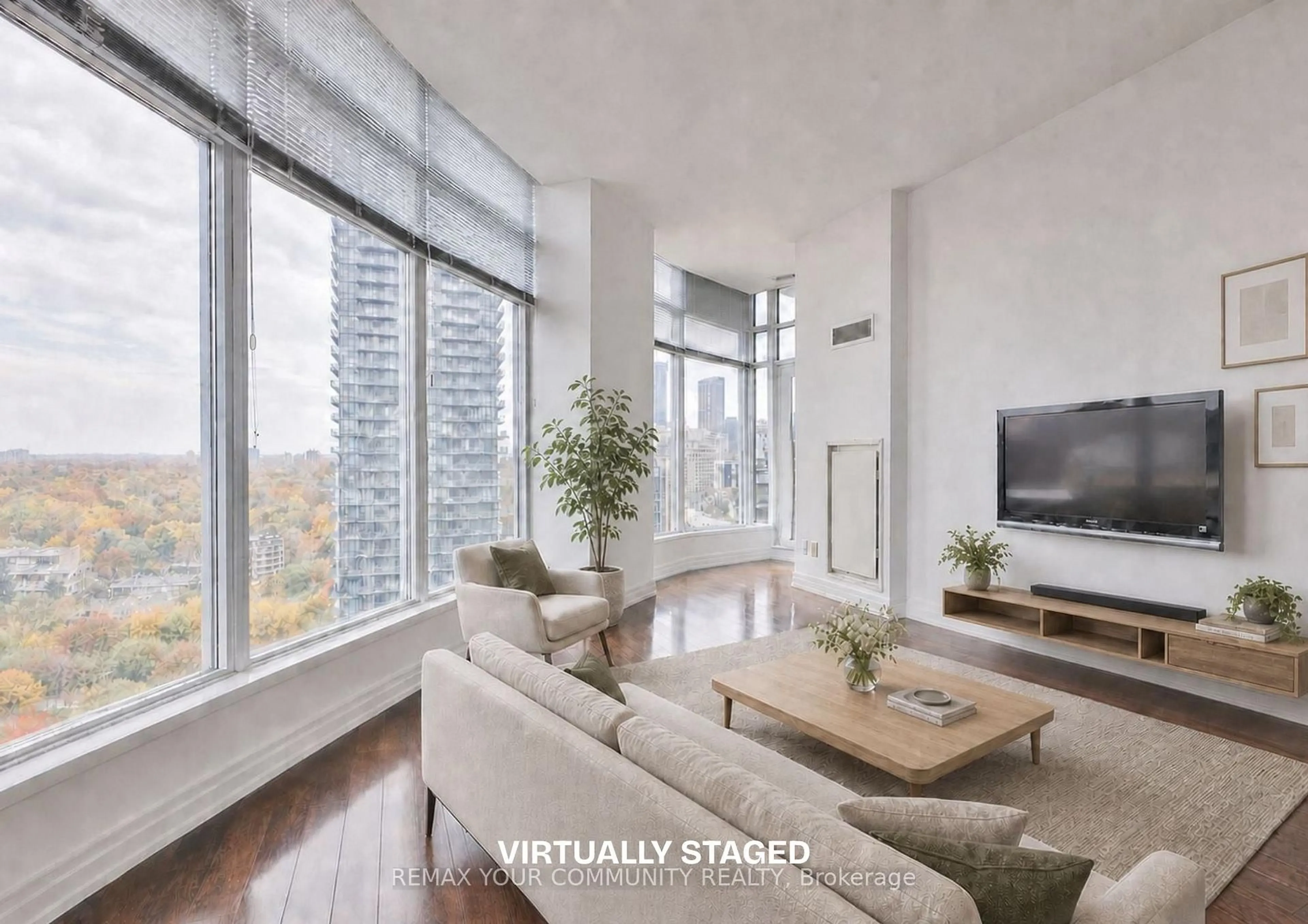 Living room with furniture, unknown for 8 Scollard St #Ph 201, Toronto Ontario M5R 1E9