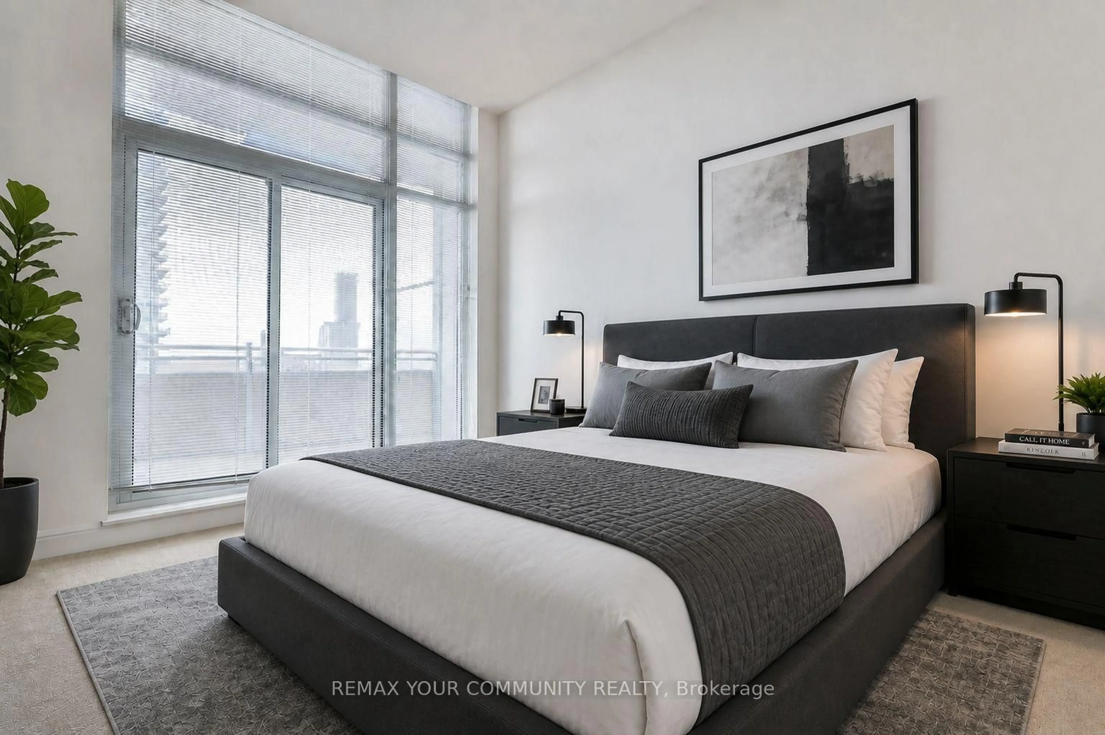 Bedroom with bed, unknown for 8 Scollard St #Ph 201, Toronto Ontario M5R 1E9