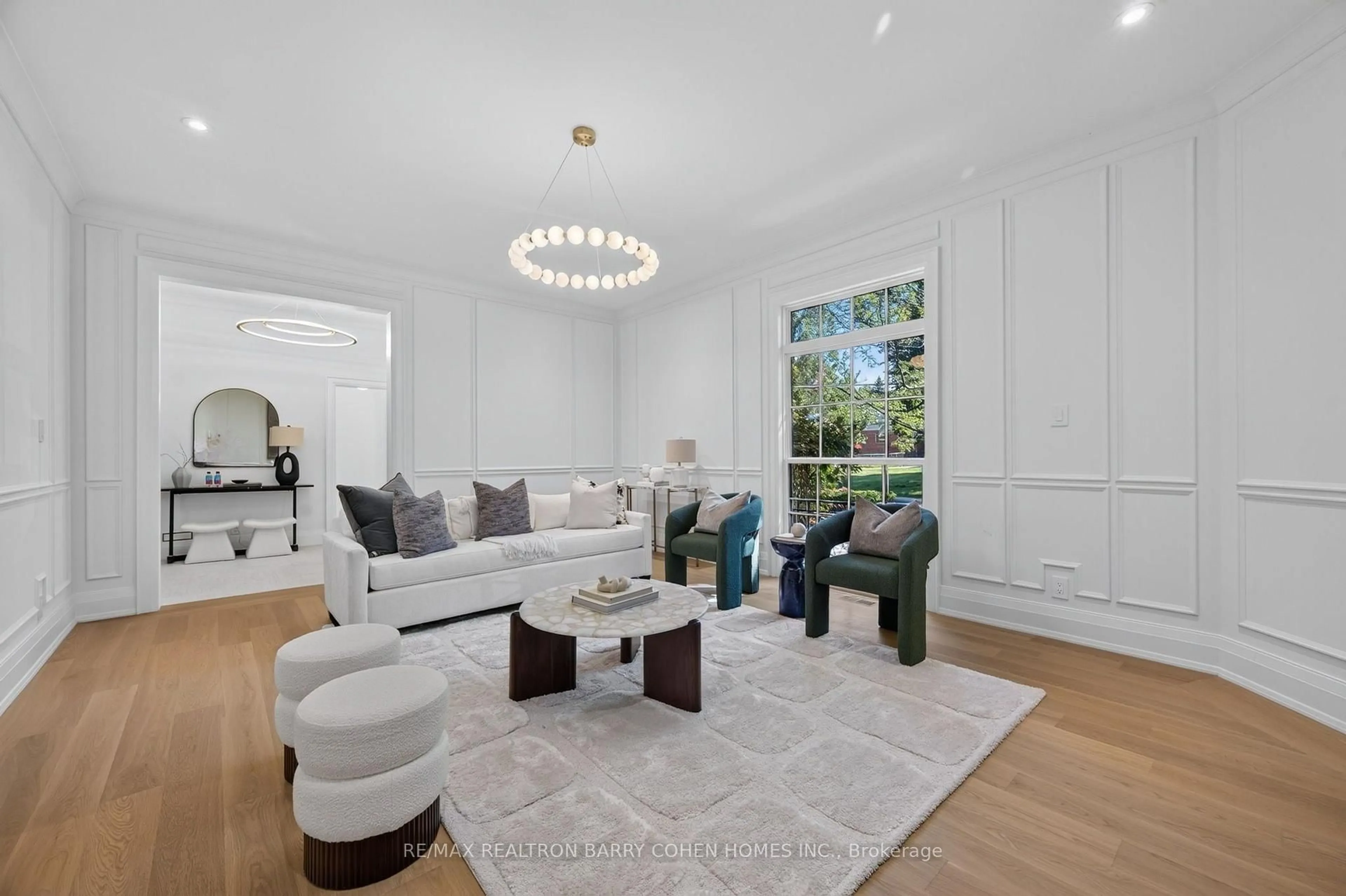 Living room with furniture, unknown for 23 South Dr, Toronto Ontario M4W 1R2