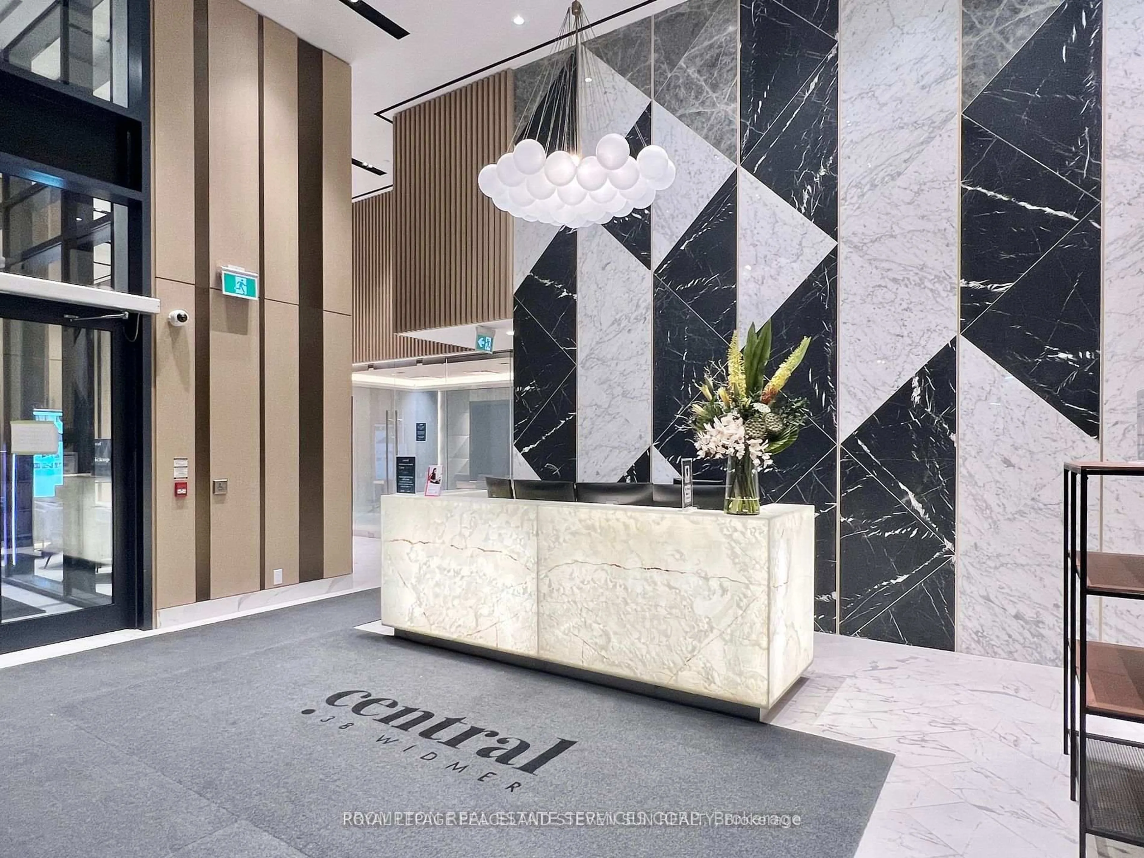 Lobby for 38 Widmer St #1209, Toronto Ontario M5V 0P7
